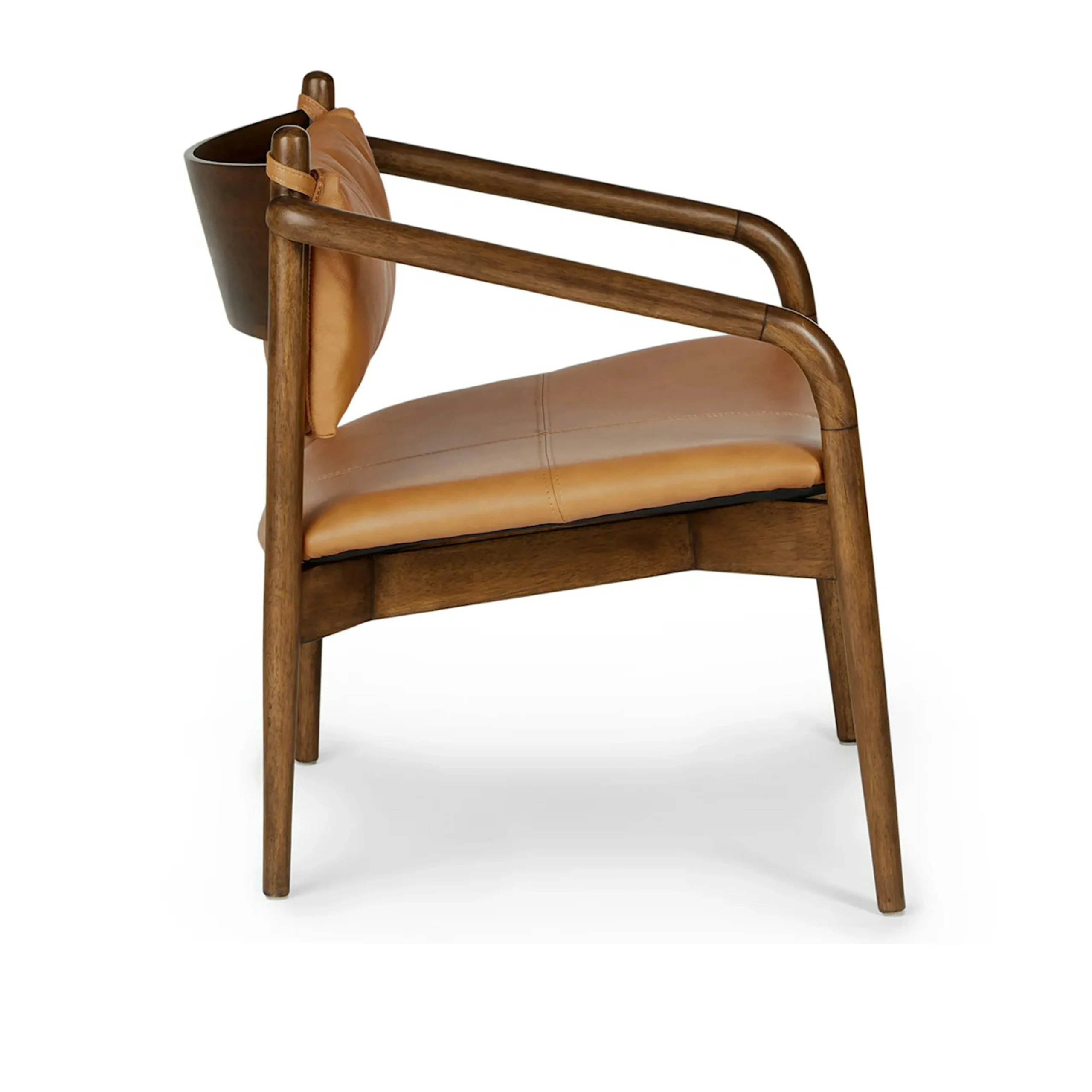 Lento 25_ Leather Lounge Chair - Teres Tan - Image 5