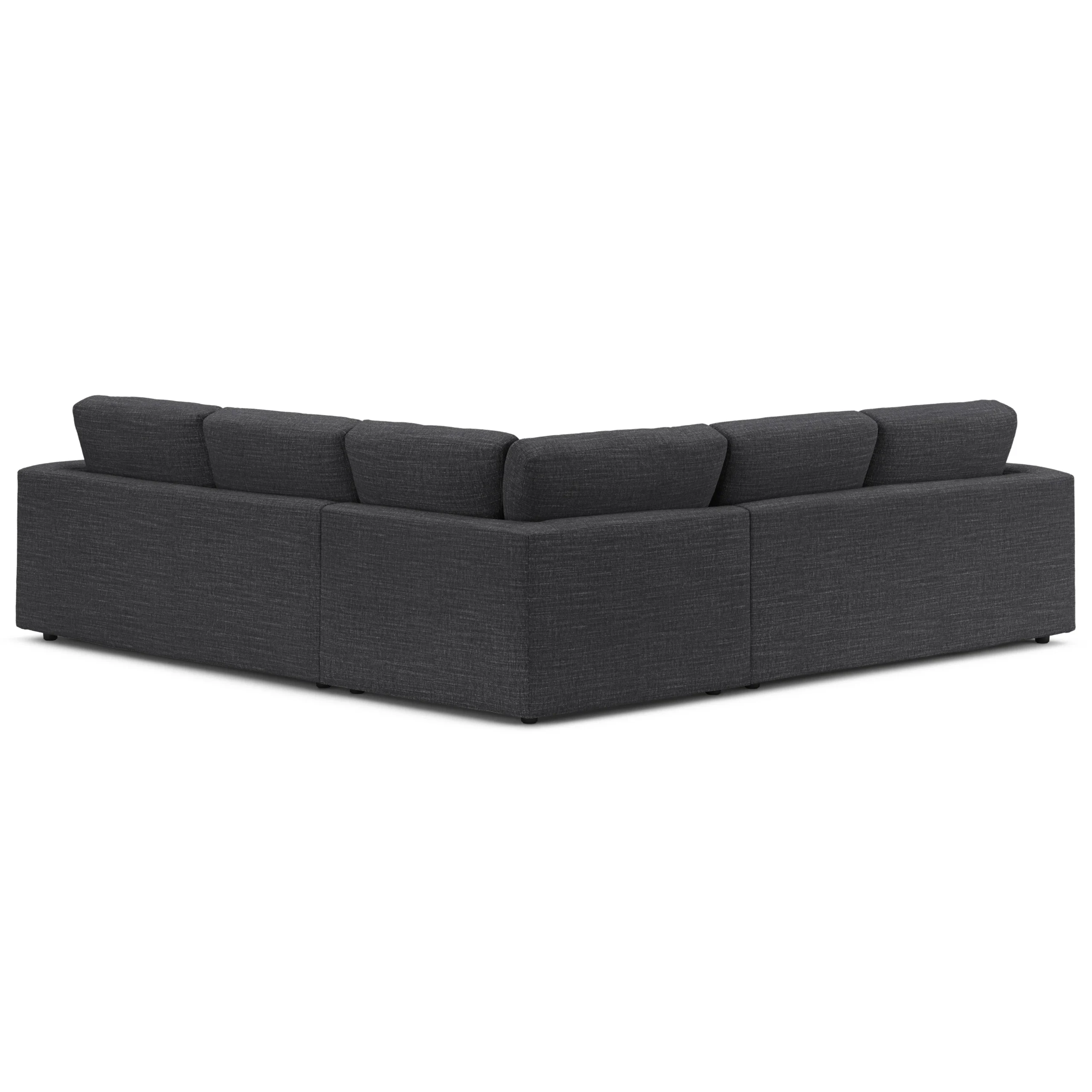 Riley 104_ Corner Sectional - Napa Charcoal - Image 4