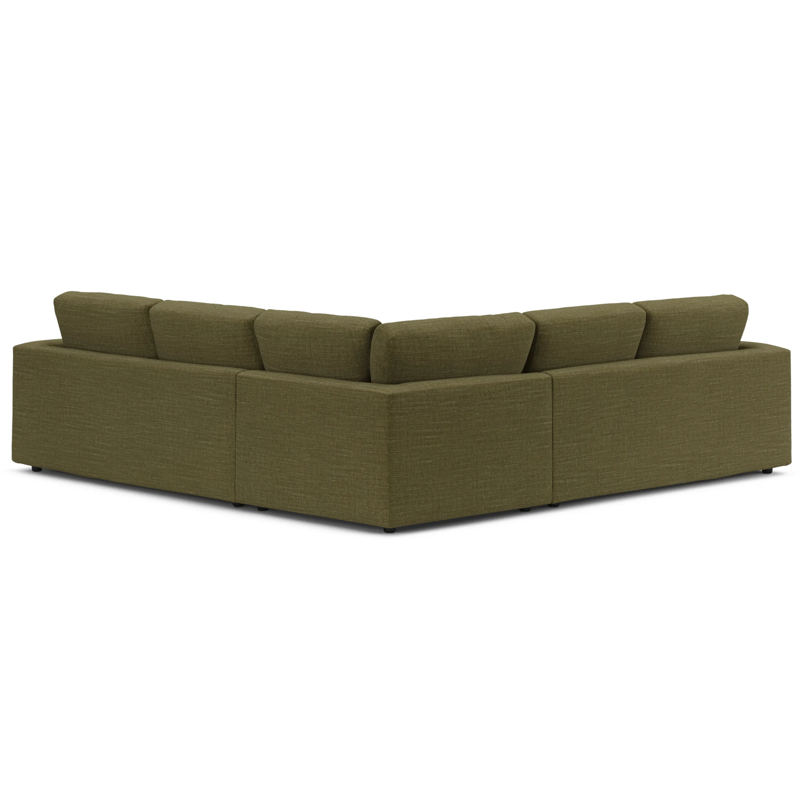 Riley 104_ Corner Sectional - Napa Moss - Image 4