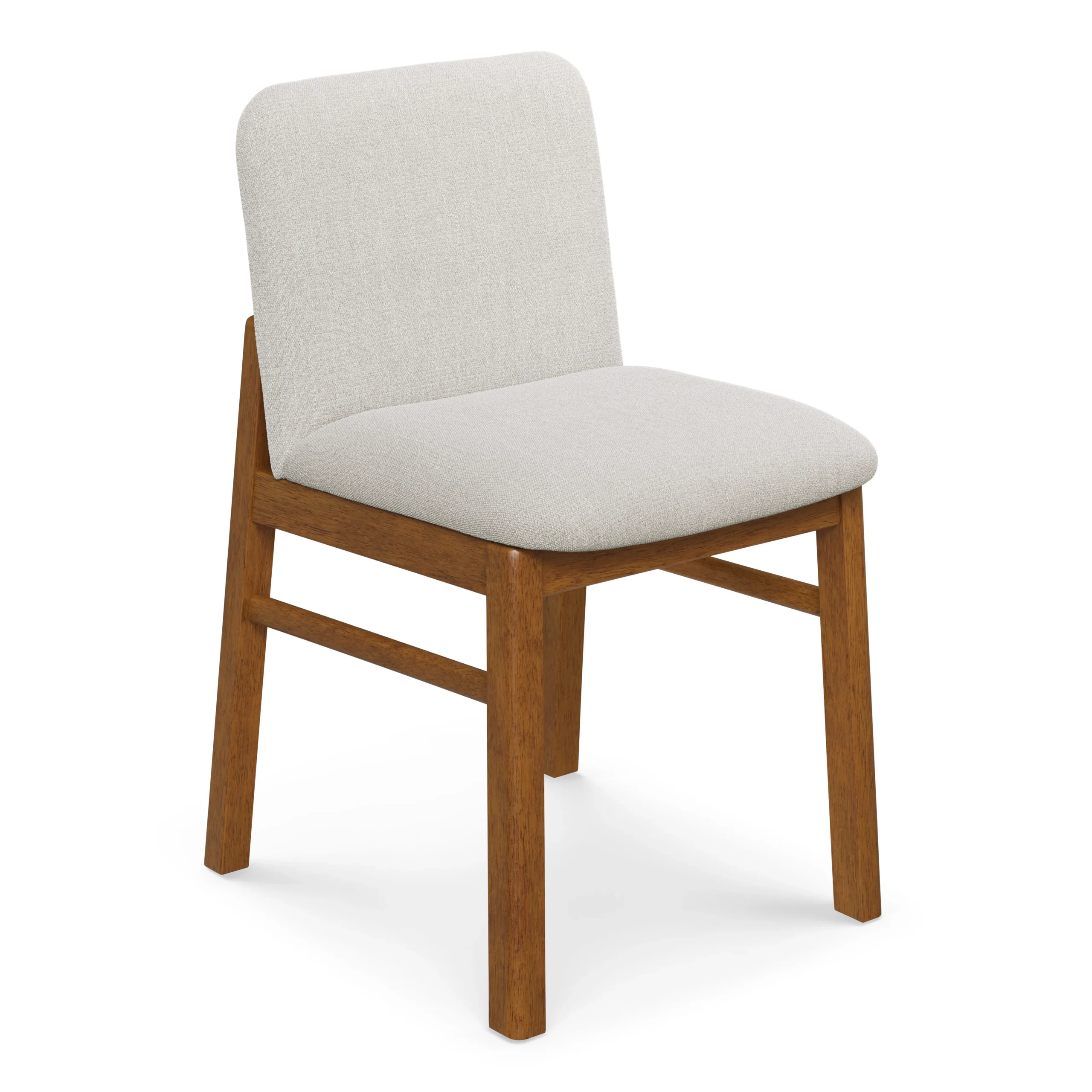 Mikkel Dining Chair - Walnut and Santolina Gray - Image 4