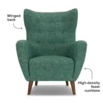 Mod 35_ Lounge Chair - Spearmint Aqua
