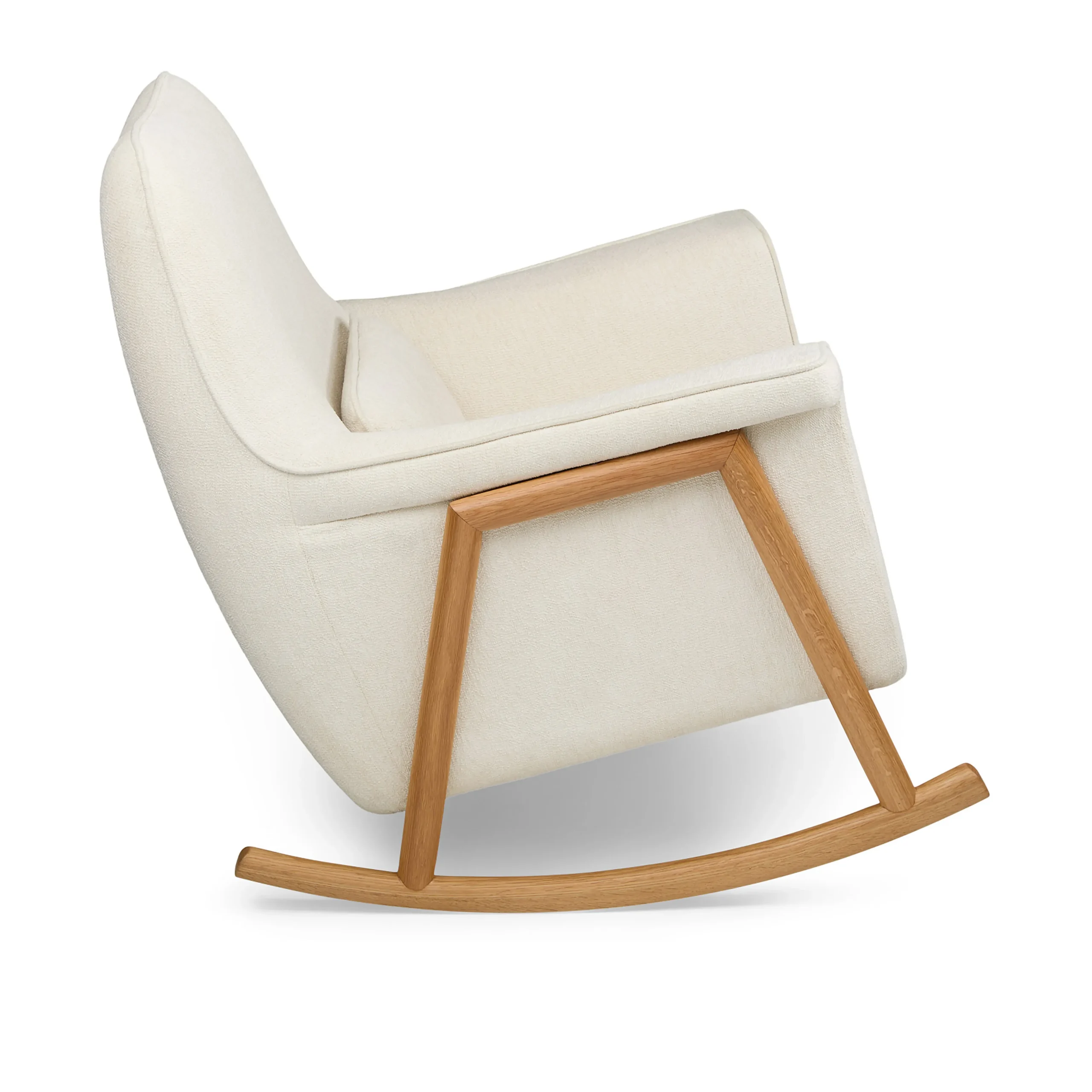 Munni 31_ Rocking Lounge Chair - Oleander White - Image 10