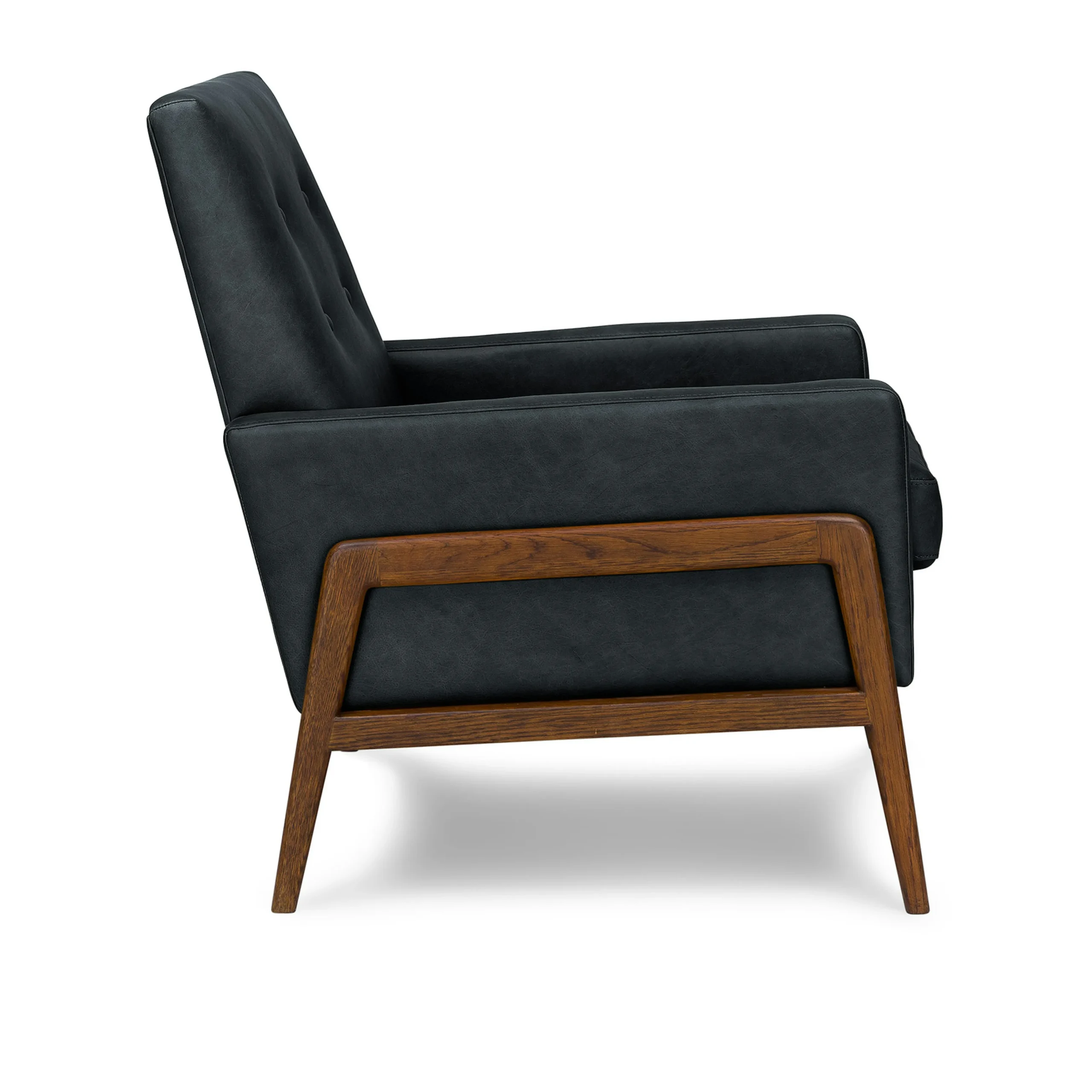 Nord 29_ Leather Lounge Chair - Charme Black - Image 10