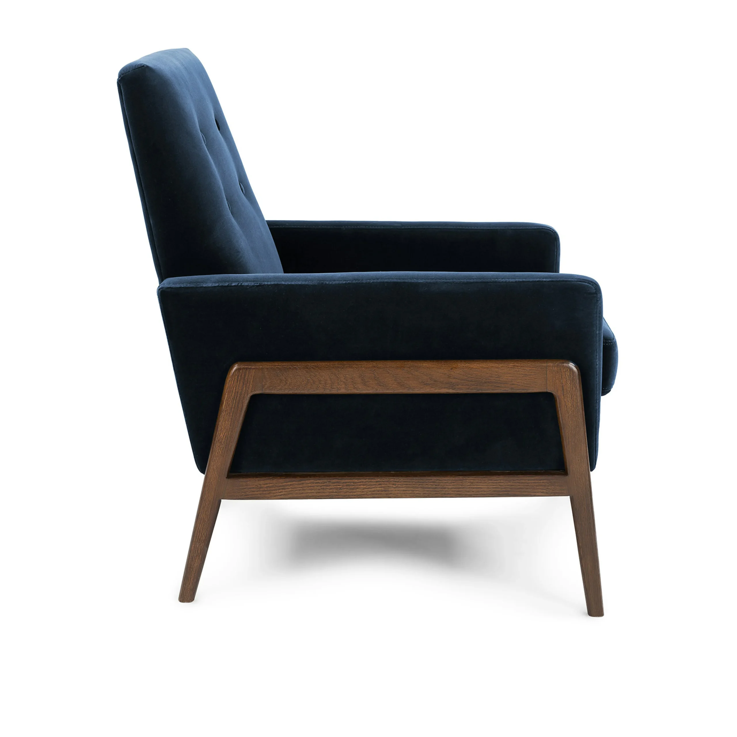 Nord 29_ Velvet Lounge Chair - Cascadia Blue - Image 10