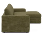 Riley 118.5_ Right Sectional - Napa Moss