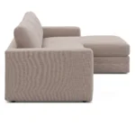 Riley 118.5_ Right Sectional - Napa Quartz