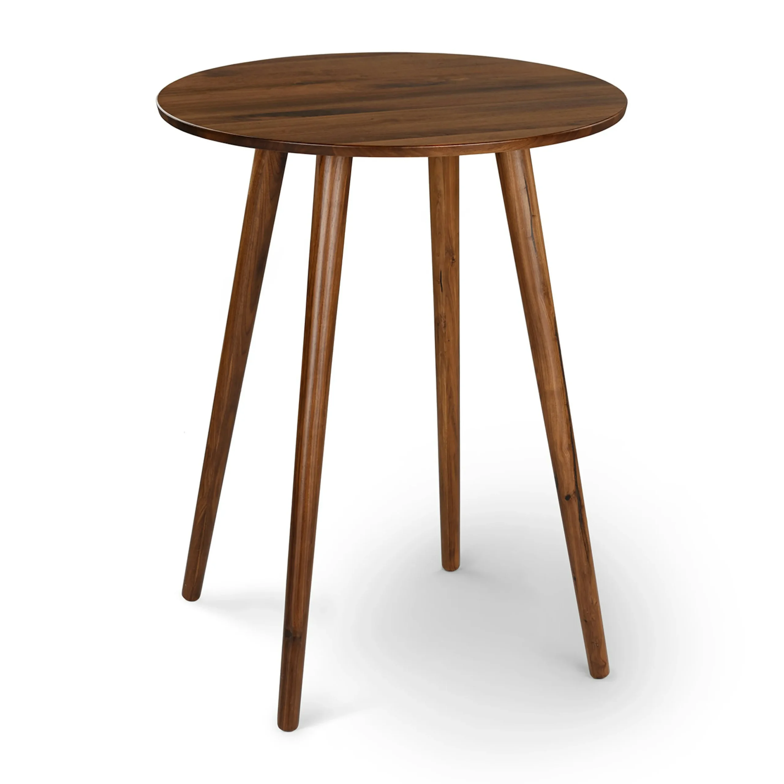 Seno Round Bar Table - Walnut - Image 5