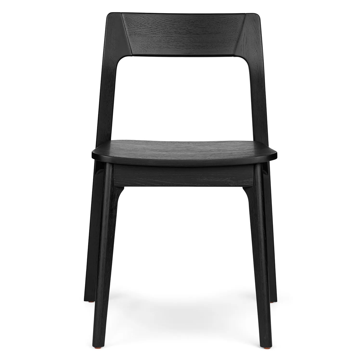 Gusfa Stackable Dining Chair - Black - Image 5
