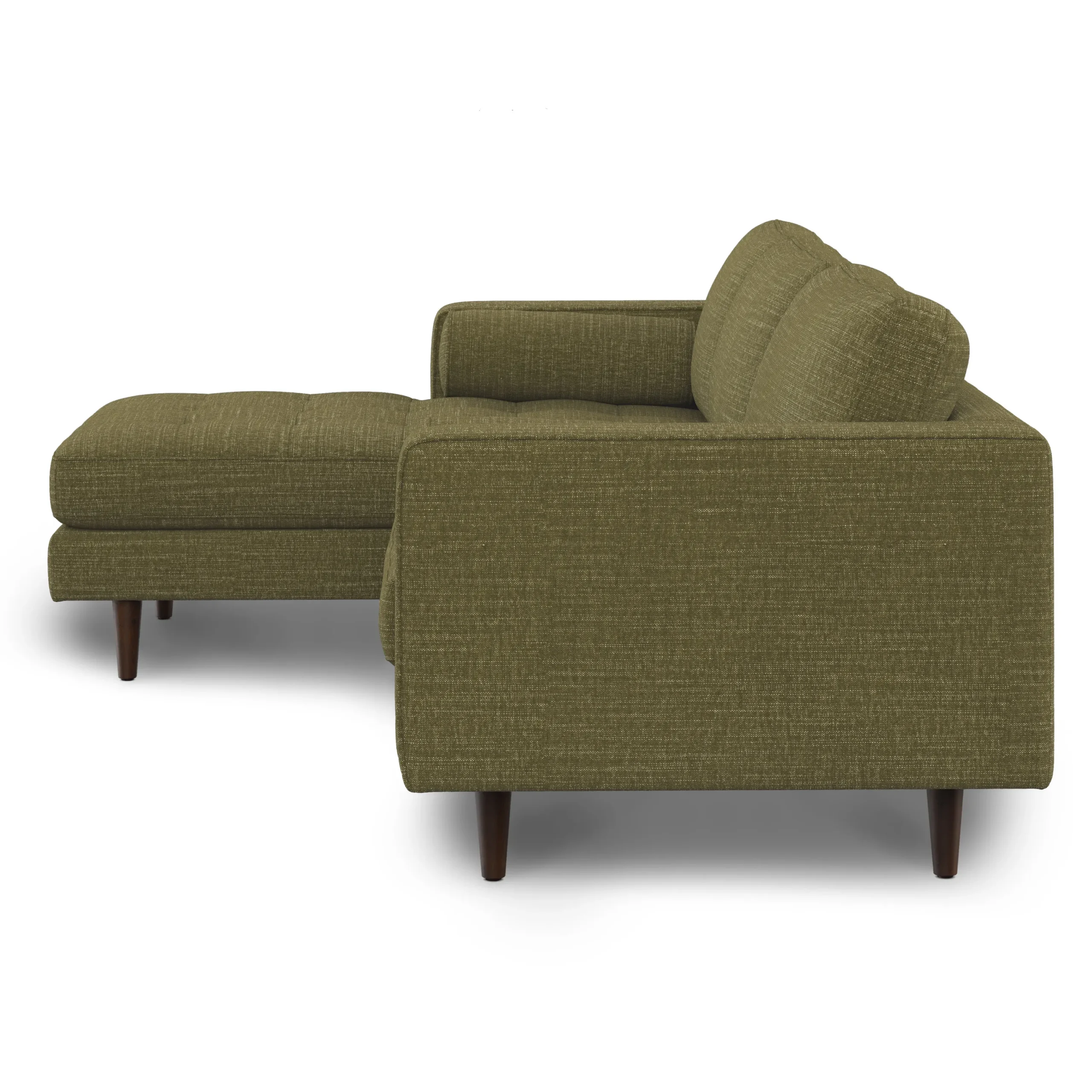 Sven 100_ Tufted Left Sectional - Napa Moss - Image 5
