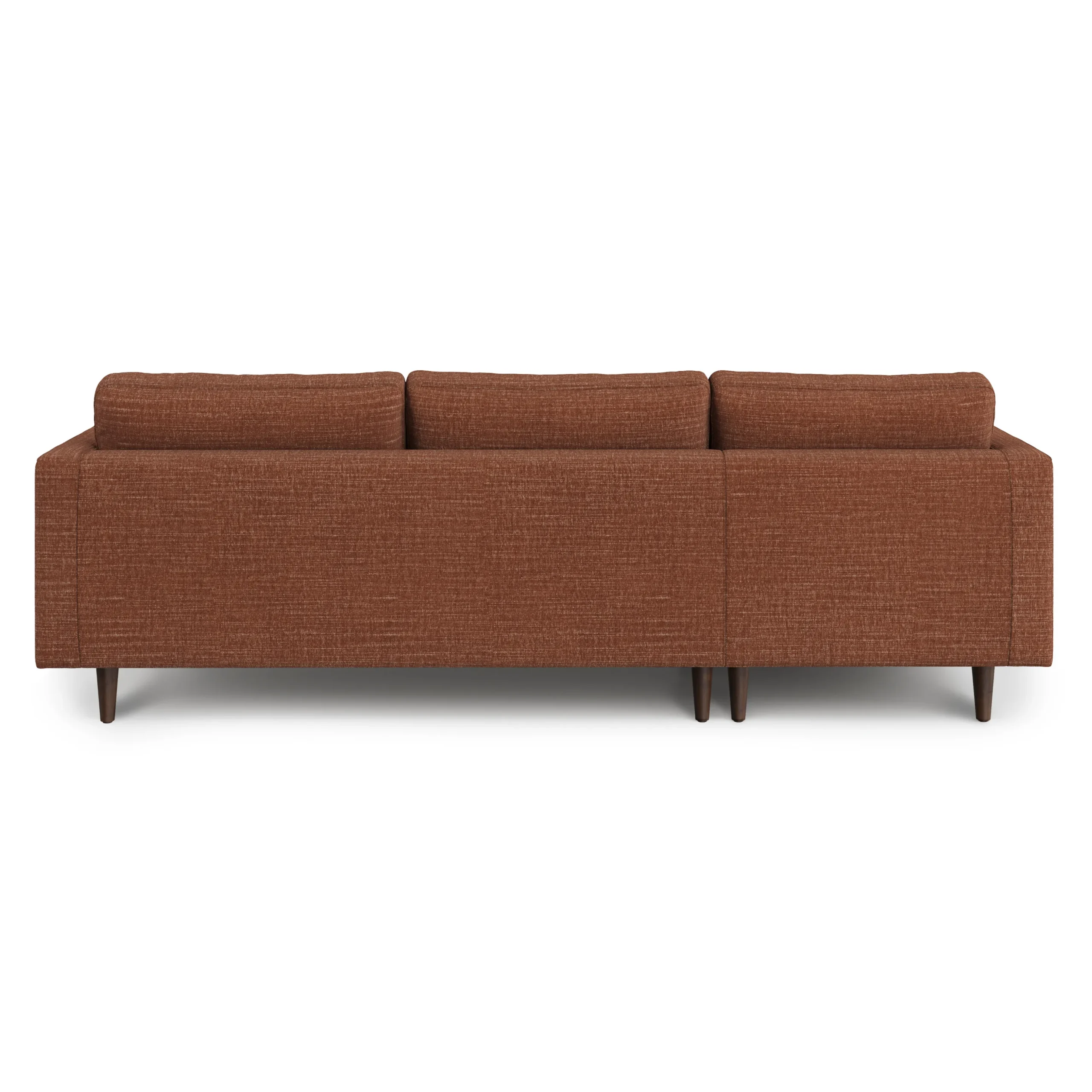 Sven 100_ Tufted Left Sectional - Napa Rust - Image 5