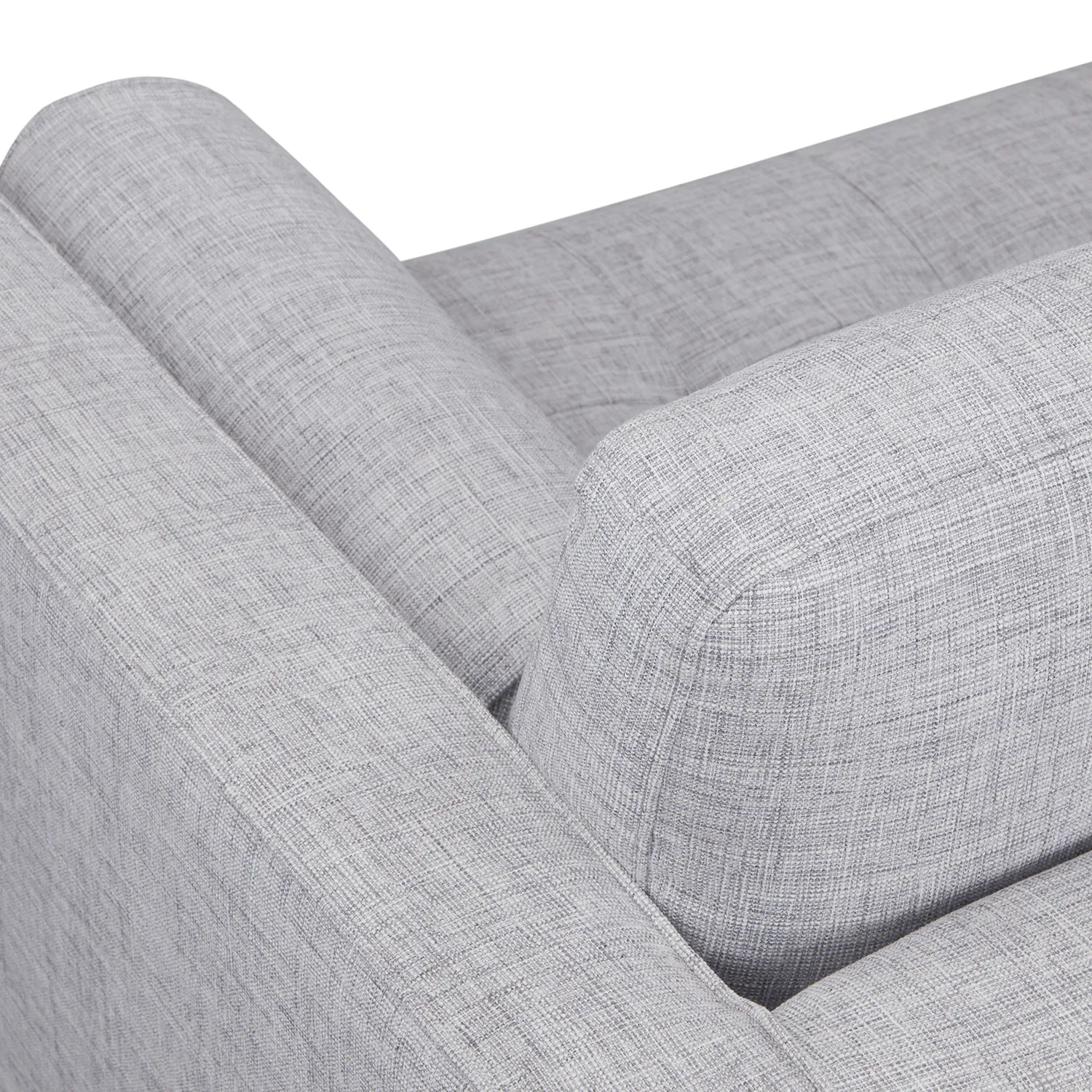 Sven 100_ Tufted Left Sectional - Stone Gray - Image 5