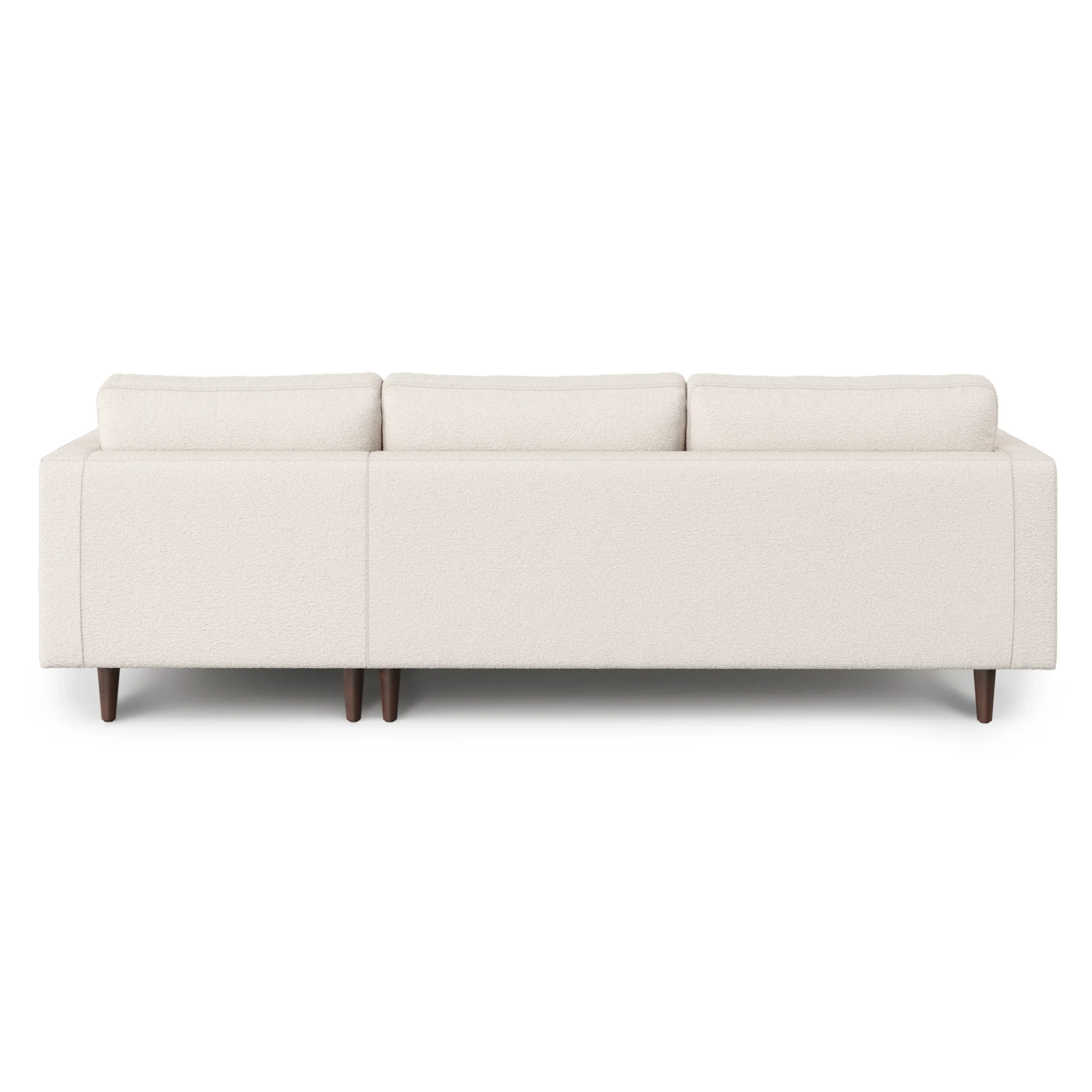Sven 100_ Tufted Right Sectional - Ivory Wool Bouclé - Image 5
