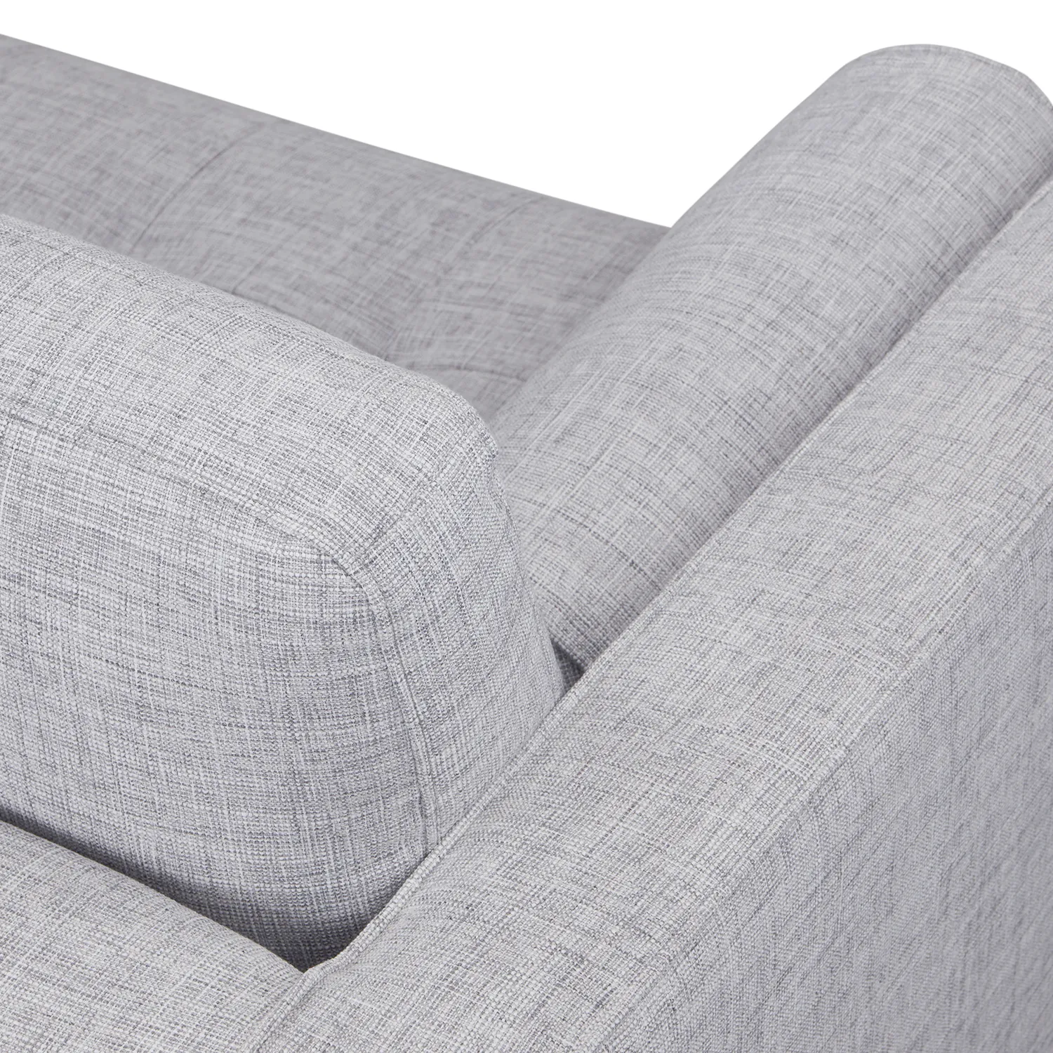Sven 100_ Tufted Right Sectional - Stone Gray - Image 5