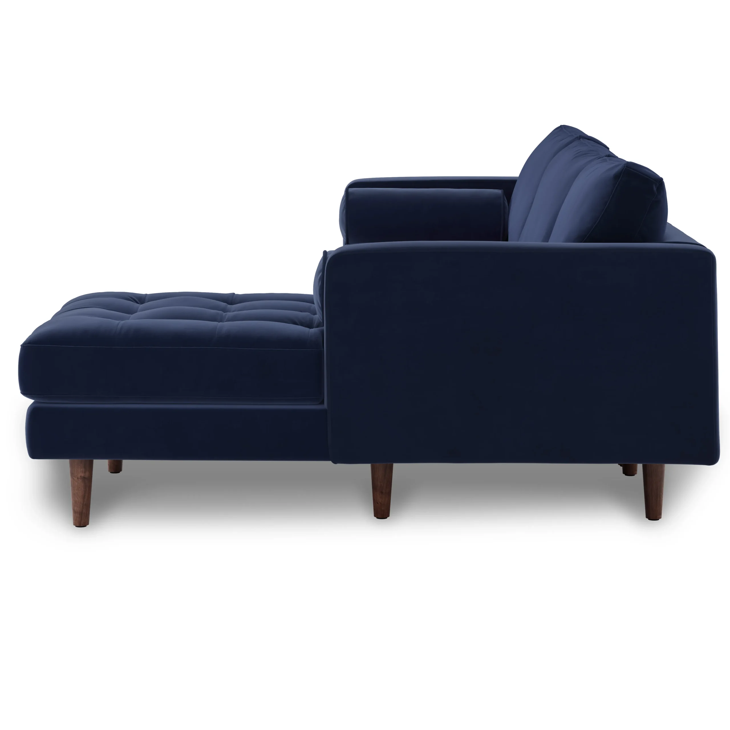 Sven 100_ Tufted Velvet Right Sectional - Plush Cascadia Blue - Image 5