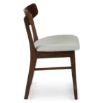 Ecole Dining Chair - Walnut and Welsh Gray