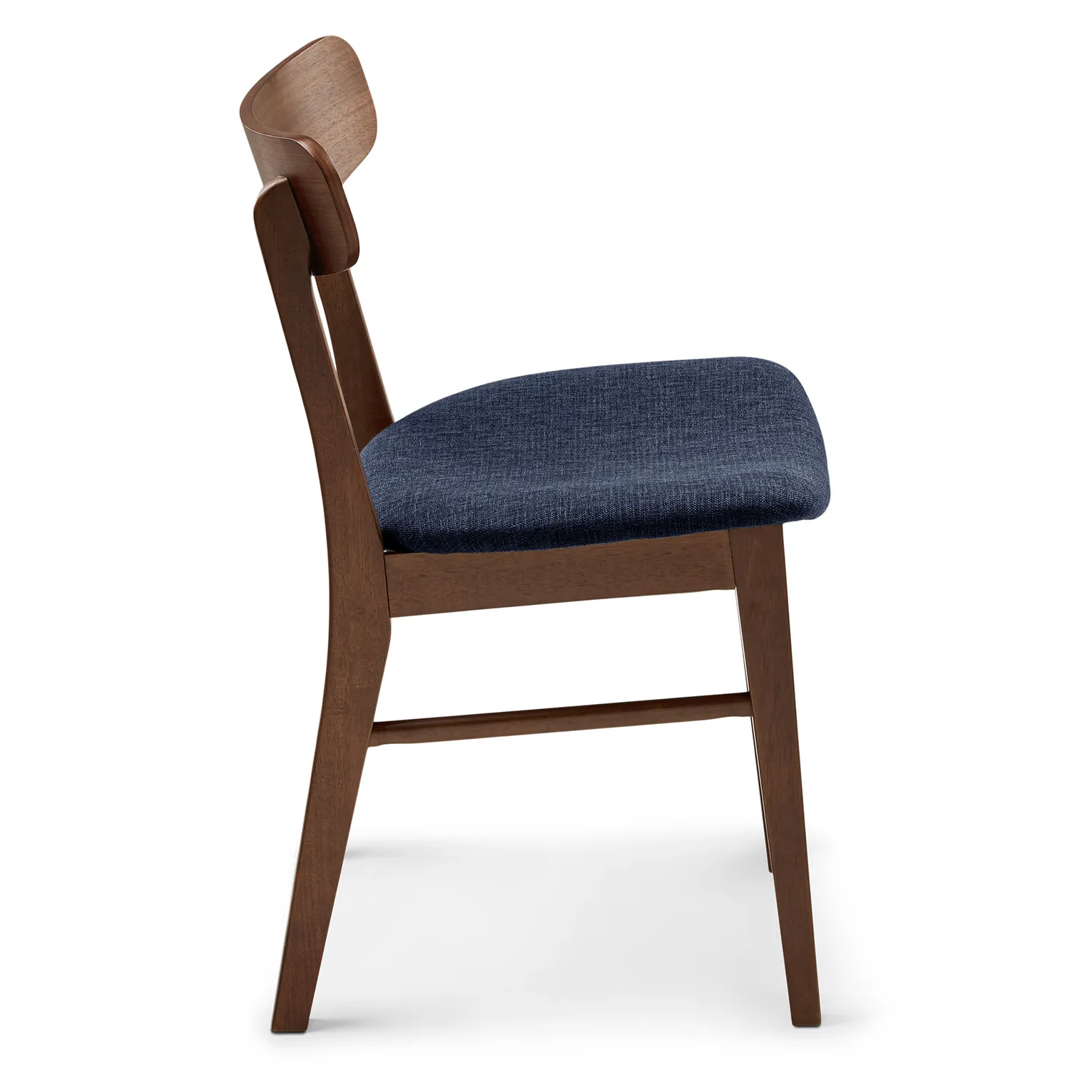 Ecole Dining Chair - Walnut and Seascape Blue - Image 5