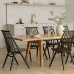 Madera 86_ - 125_ Solid Wood Extendable Dining Table  - Oak