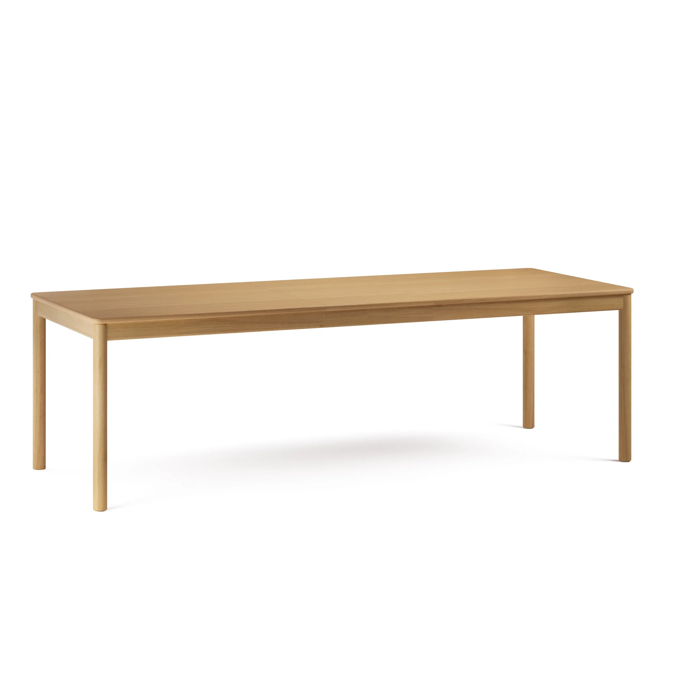 Heidi 78_ - 97.5_ Extendable Dining Table - White Oak - Image 5