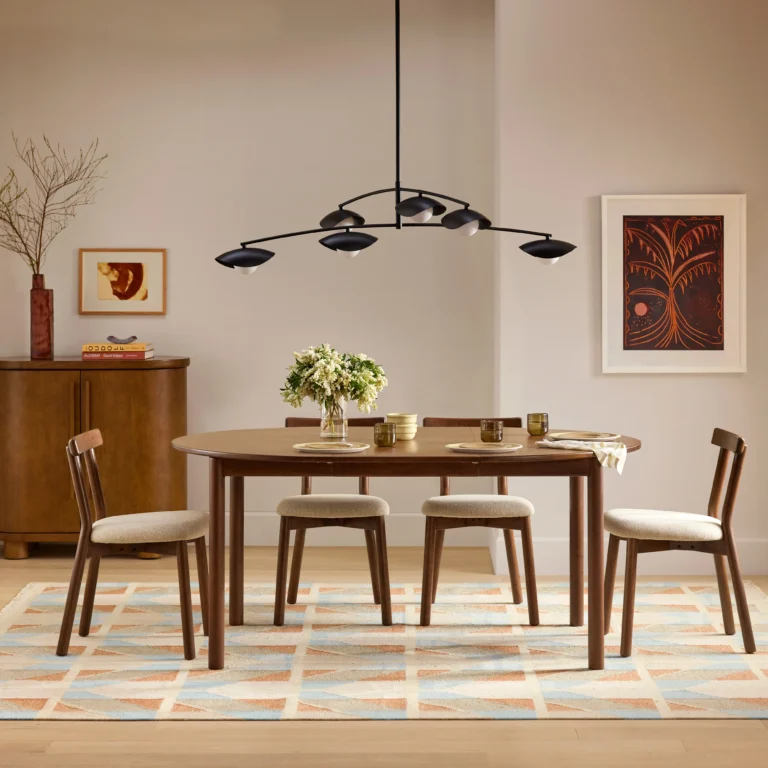 Heidi 48_ - 67.75_ Extendable Round Dining Table - Walnut