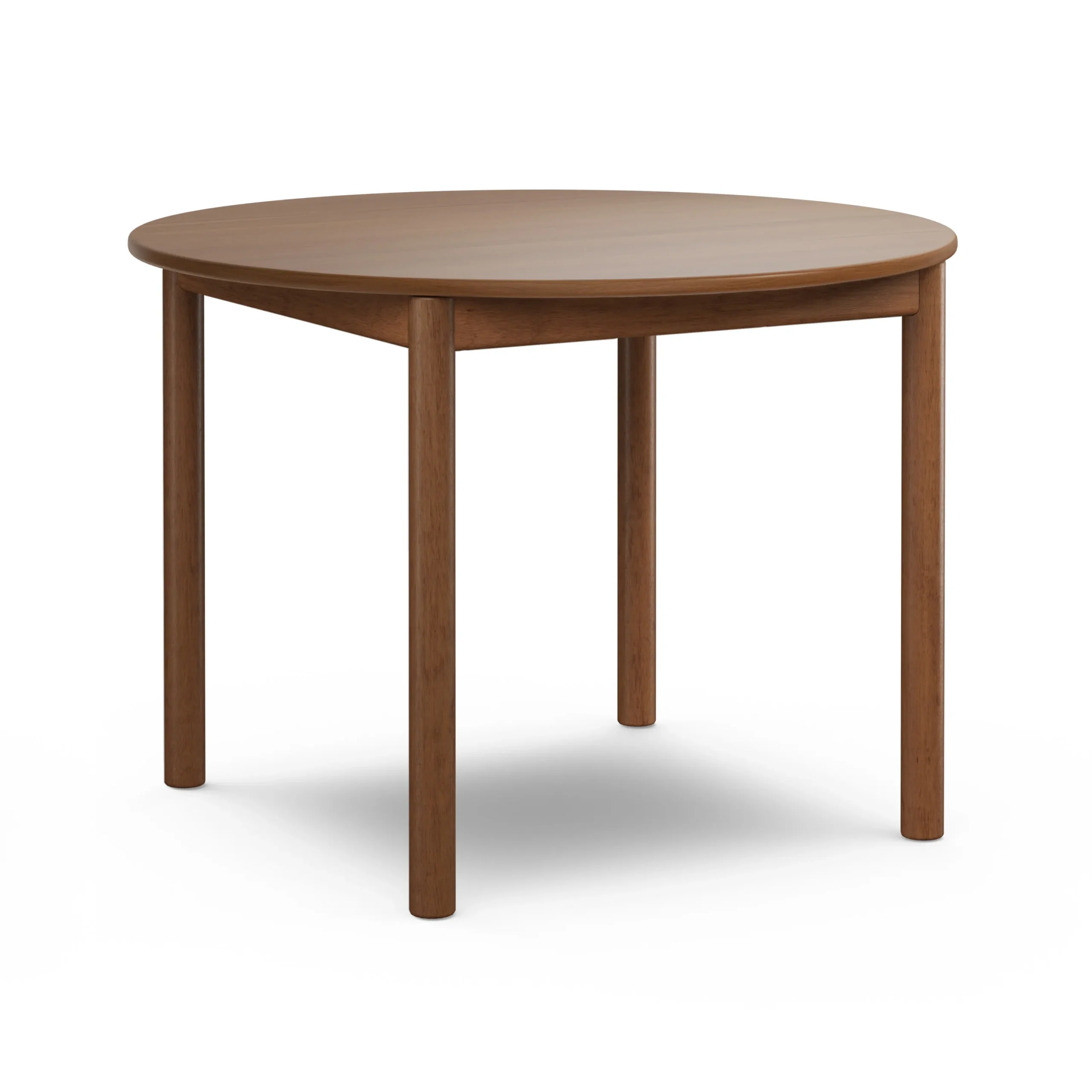 Heidi 42_ Round Dining Table - Walnut - Image 5