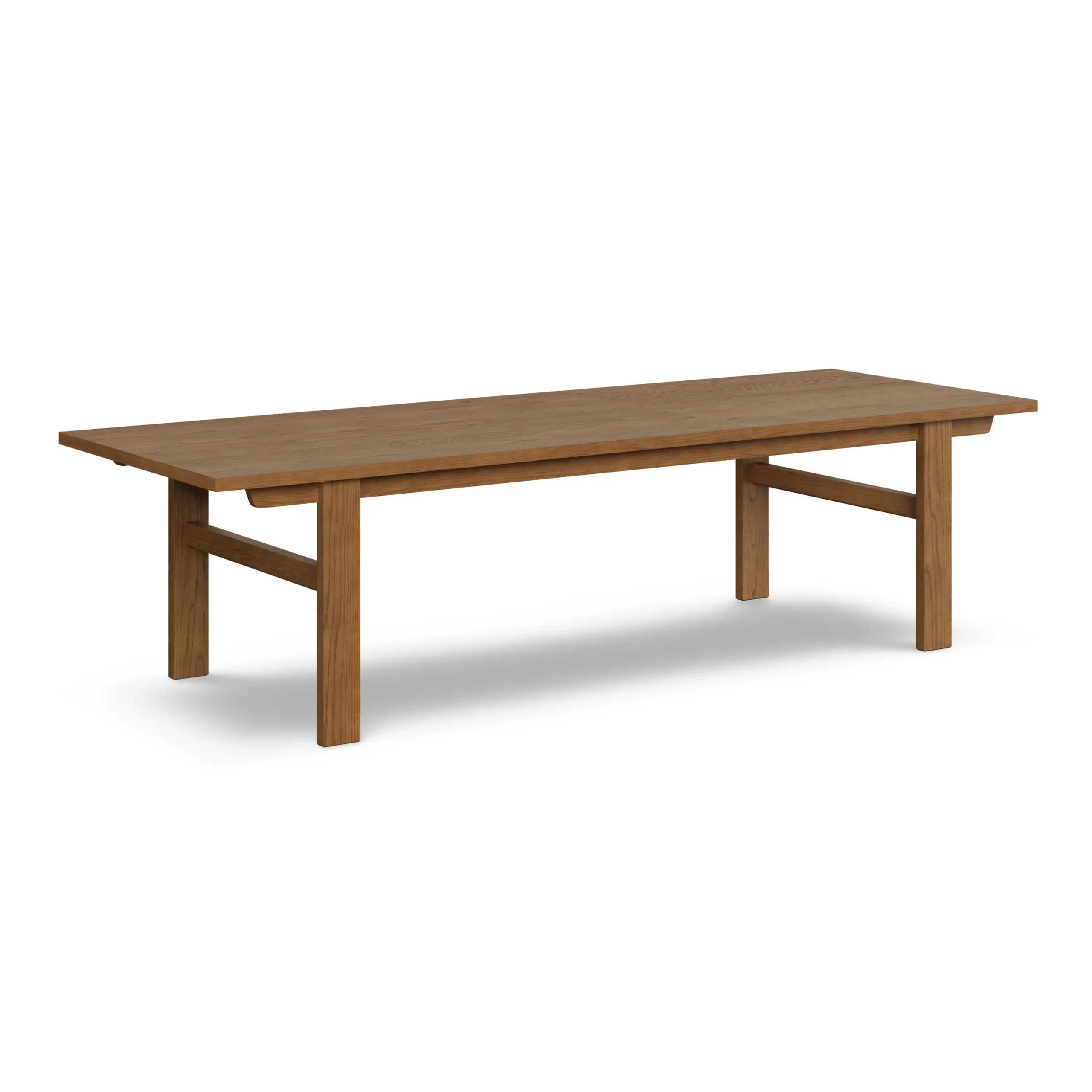 Gina 88.5_ - 112_ Extendable Dining Table - Smoked Oak - Image 5