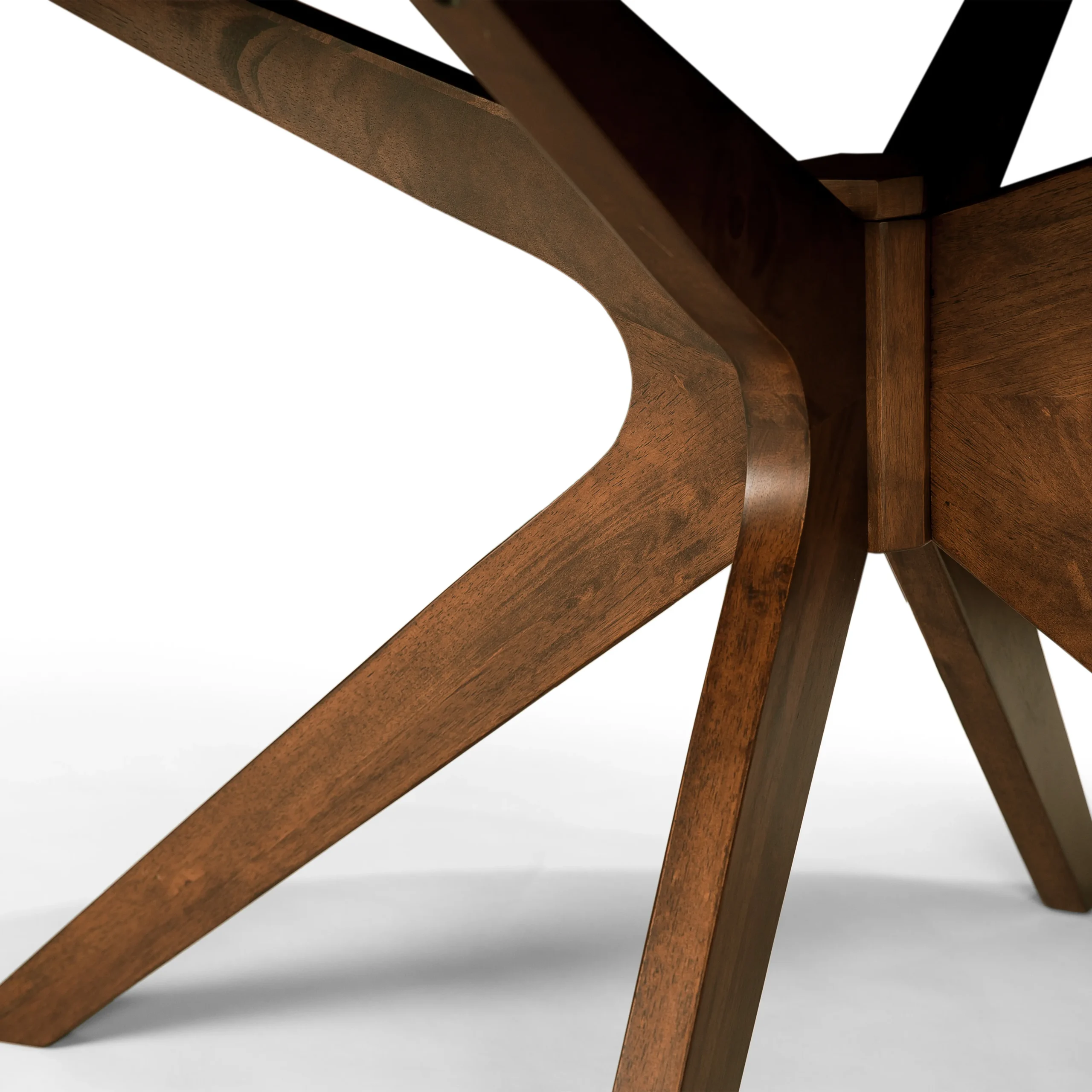 Conan 54_ Round Dining Table - Walnut - Image 5