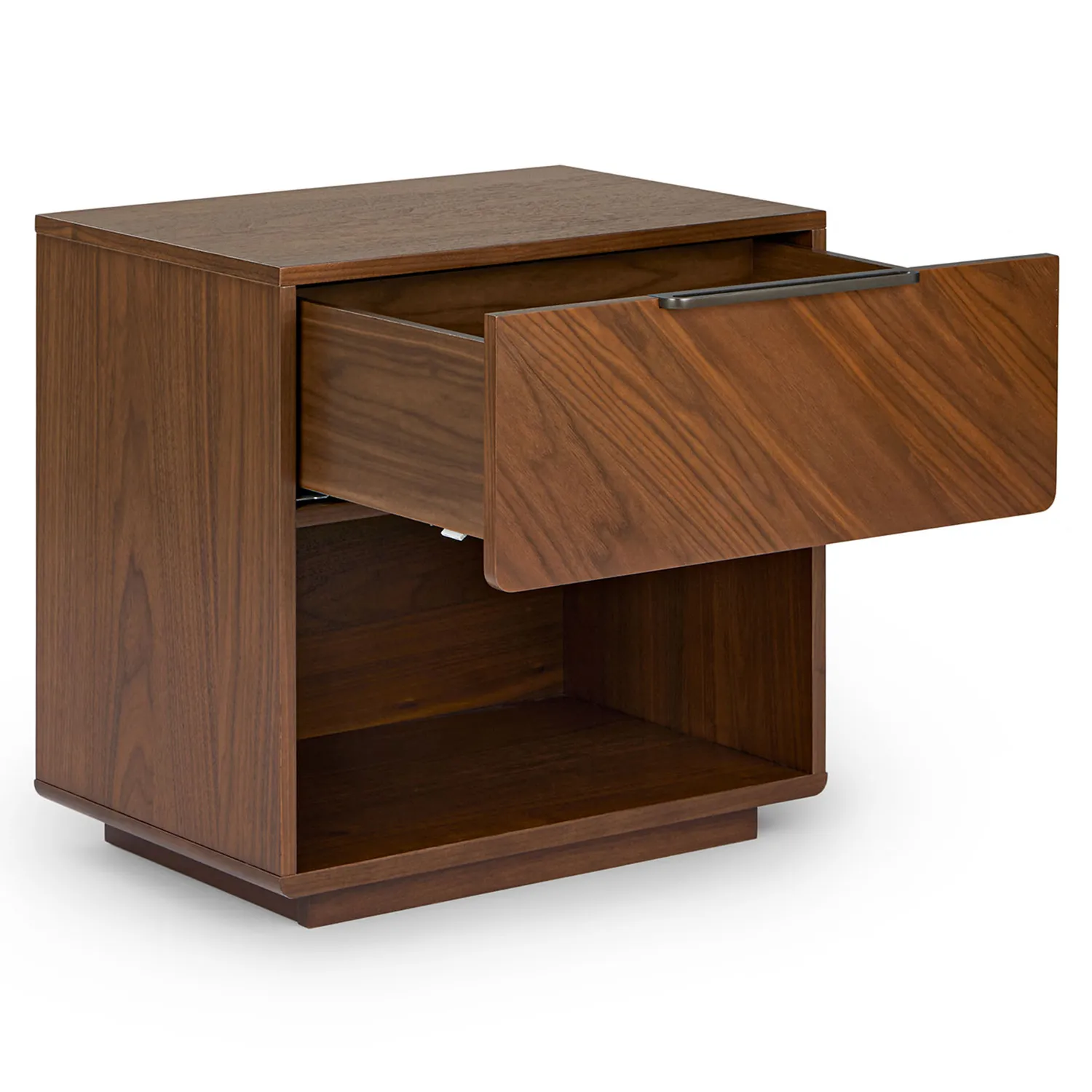 Nera 1-Drawer Nightstand - Walnut - Image 5