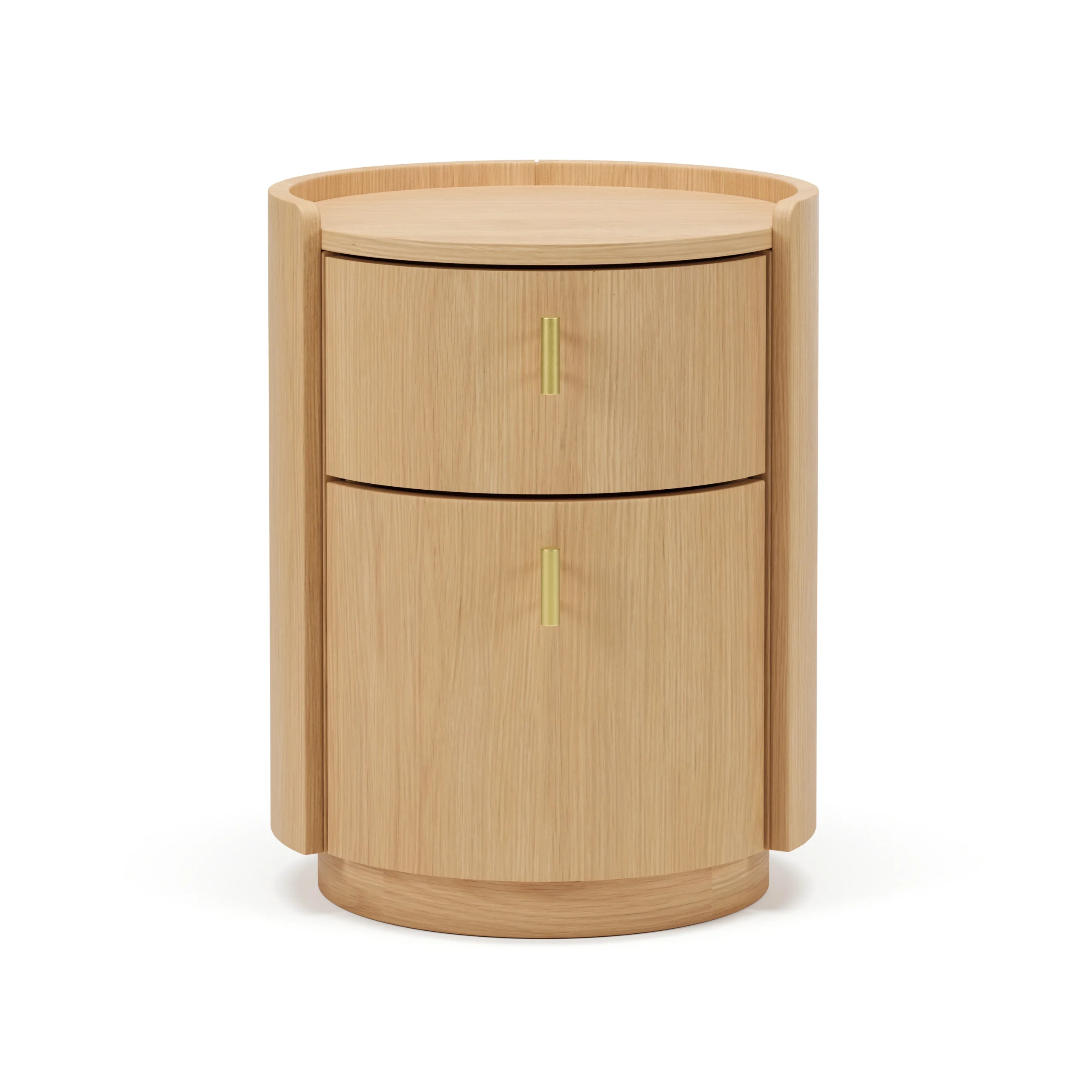 Miila 2-Drawer Nightstand - White Oak - Image 5