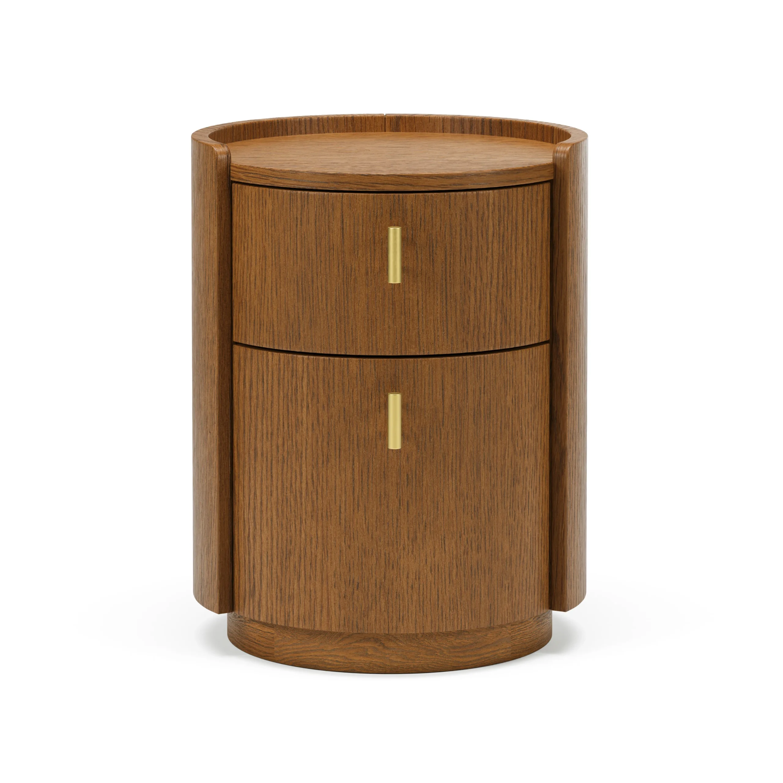 Miila 2-Drawer Nightstand - Smoked Oak - Image 5