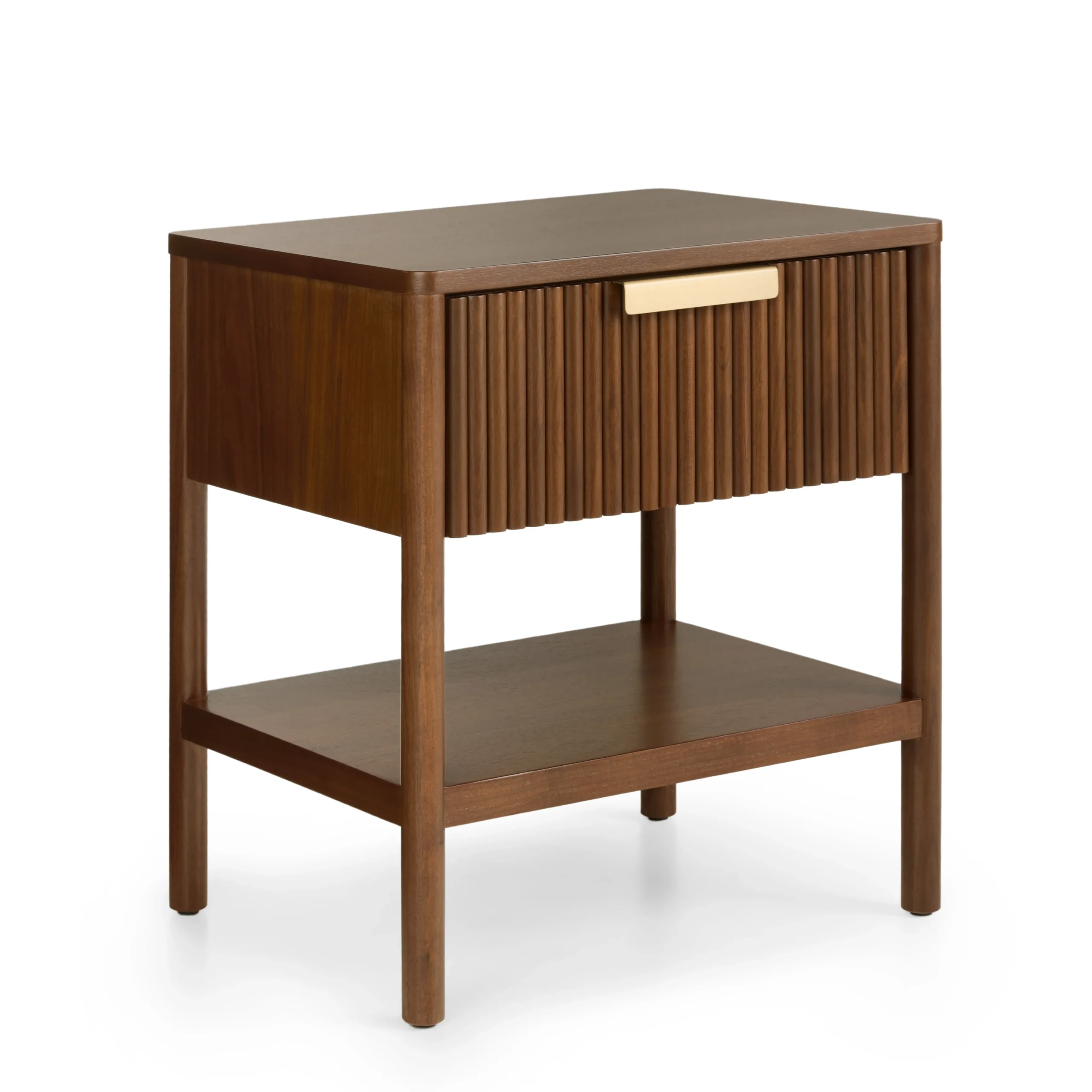 Liv 1-Drawer Nightstand - Walnut - Image 5