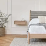 Lenia Floating Nightstand - White Oak