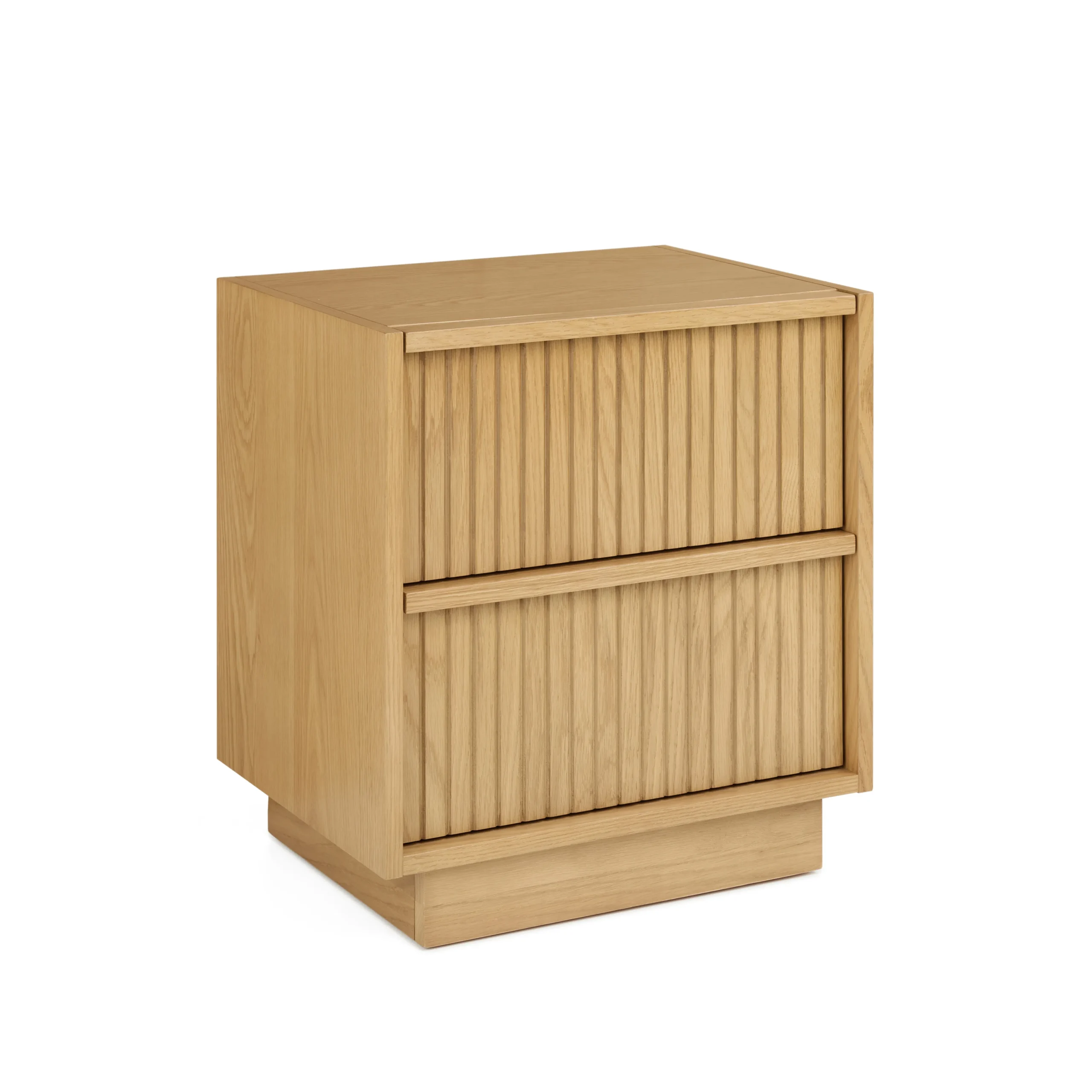 Kouva 2-Drawer Nightstand - Natural Oak - Image 5