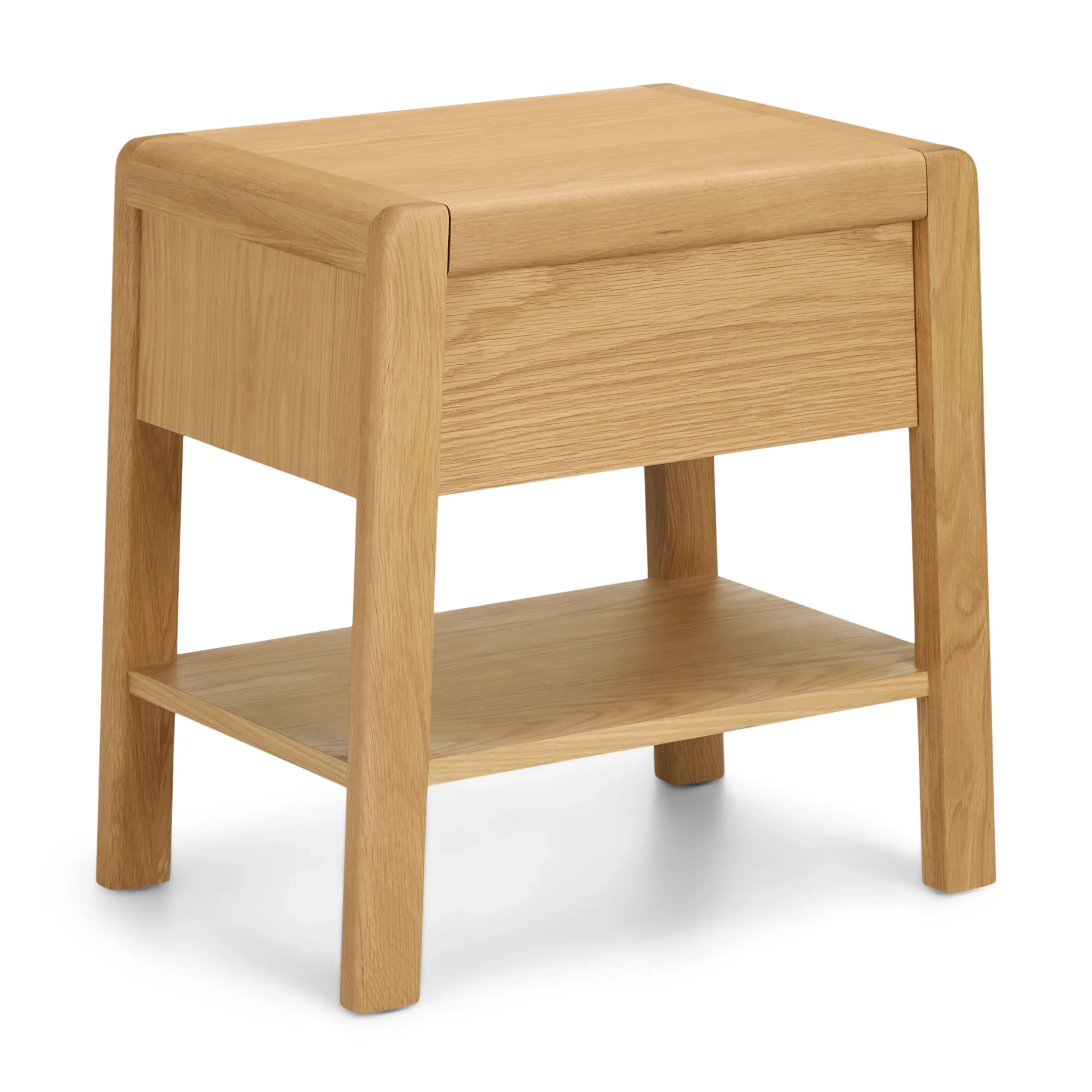 Dalsa 1-Drawer Nightstand - Natural Oak - Image 5