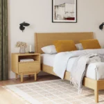 Cooper 1-Drawer Nightstand - Natural Oak