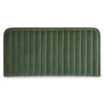 Rolph King Velvet Headboard - Plush Pacific Green