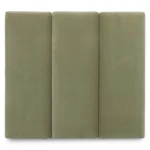 Noel Queen Tall Velvet Headboard - Plush Pacific Sage