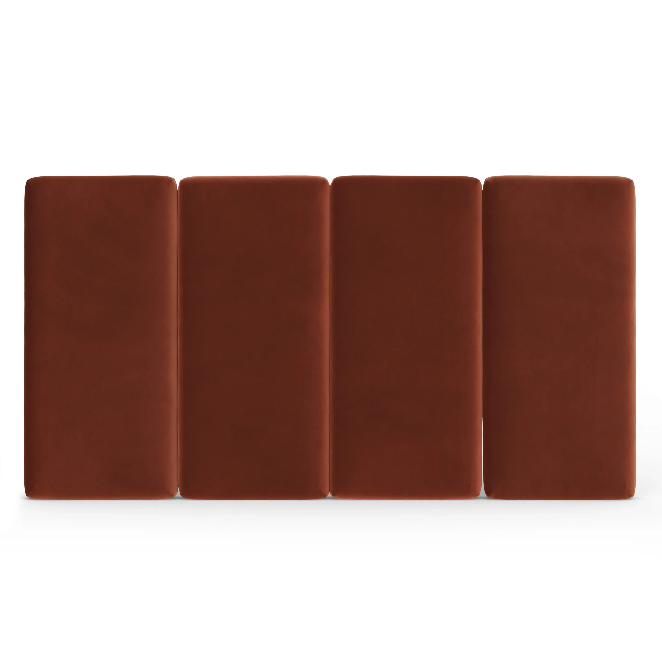 Noel King Velvet Headboard - Hale Rust - Image 5