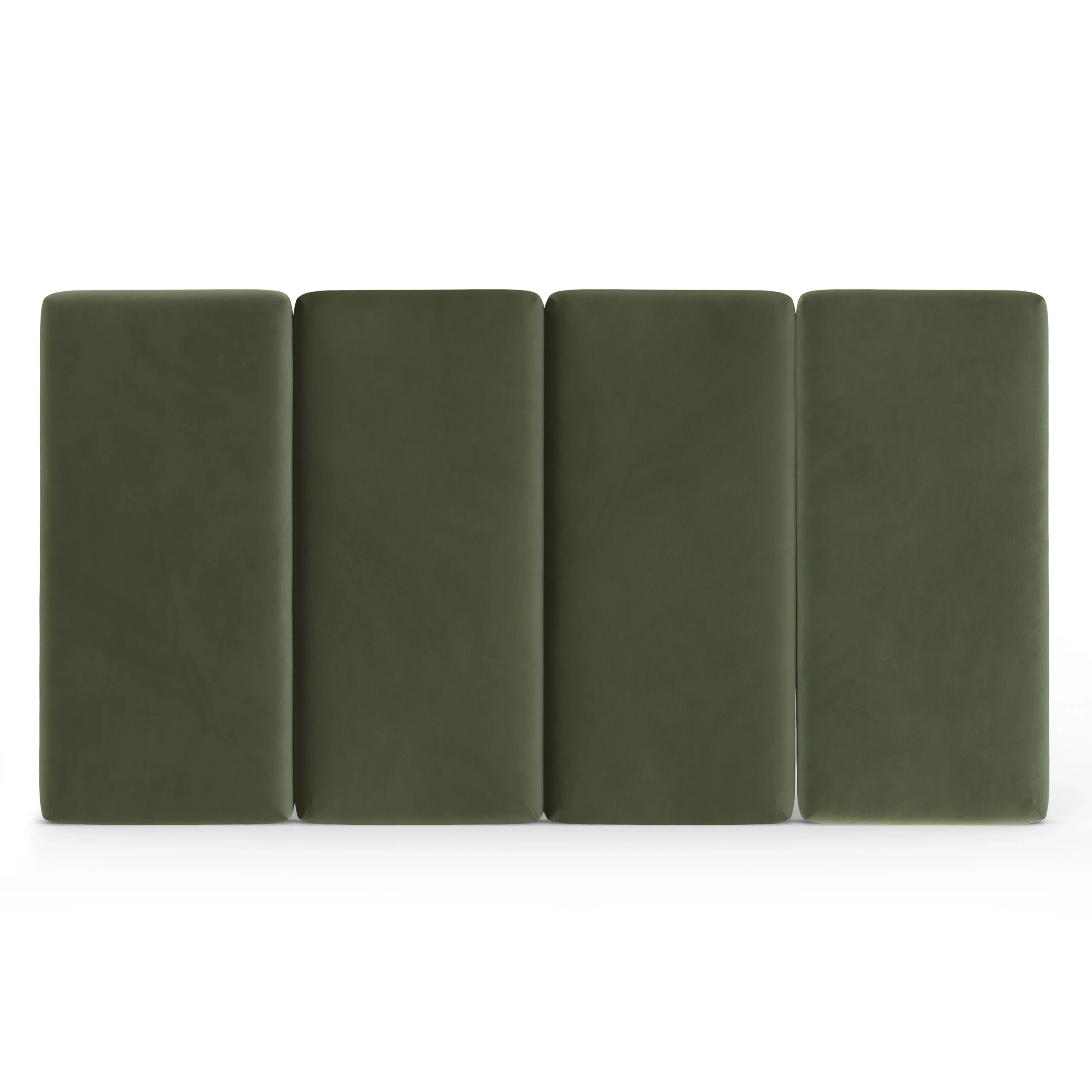 Noel King Velvet Headboard - Hale Fir Green - Image 5