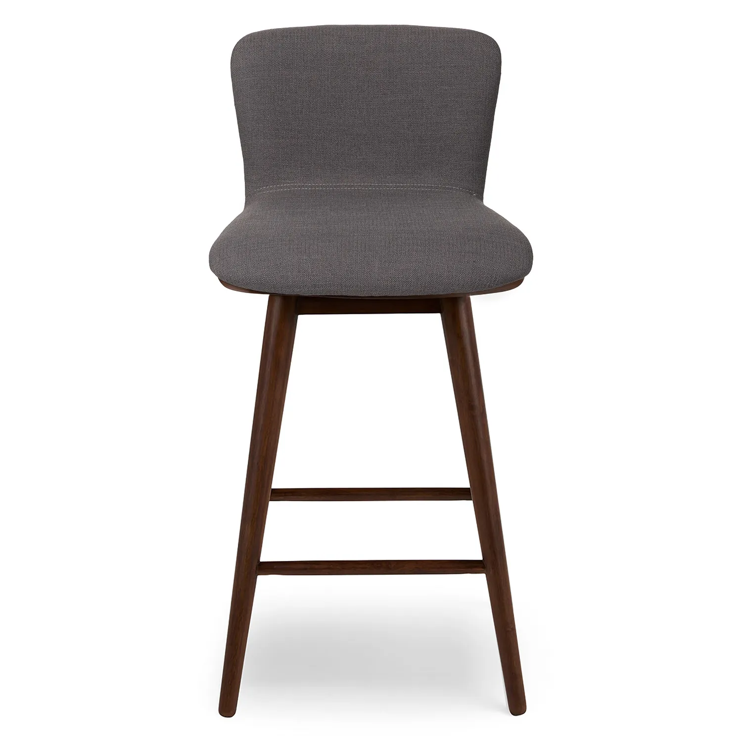 Sede Swivel Counter Stool - Walnut and Miller Gray - Image 5