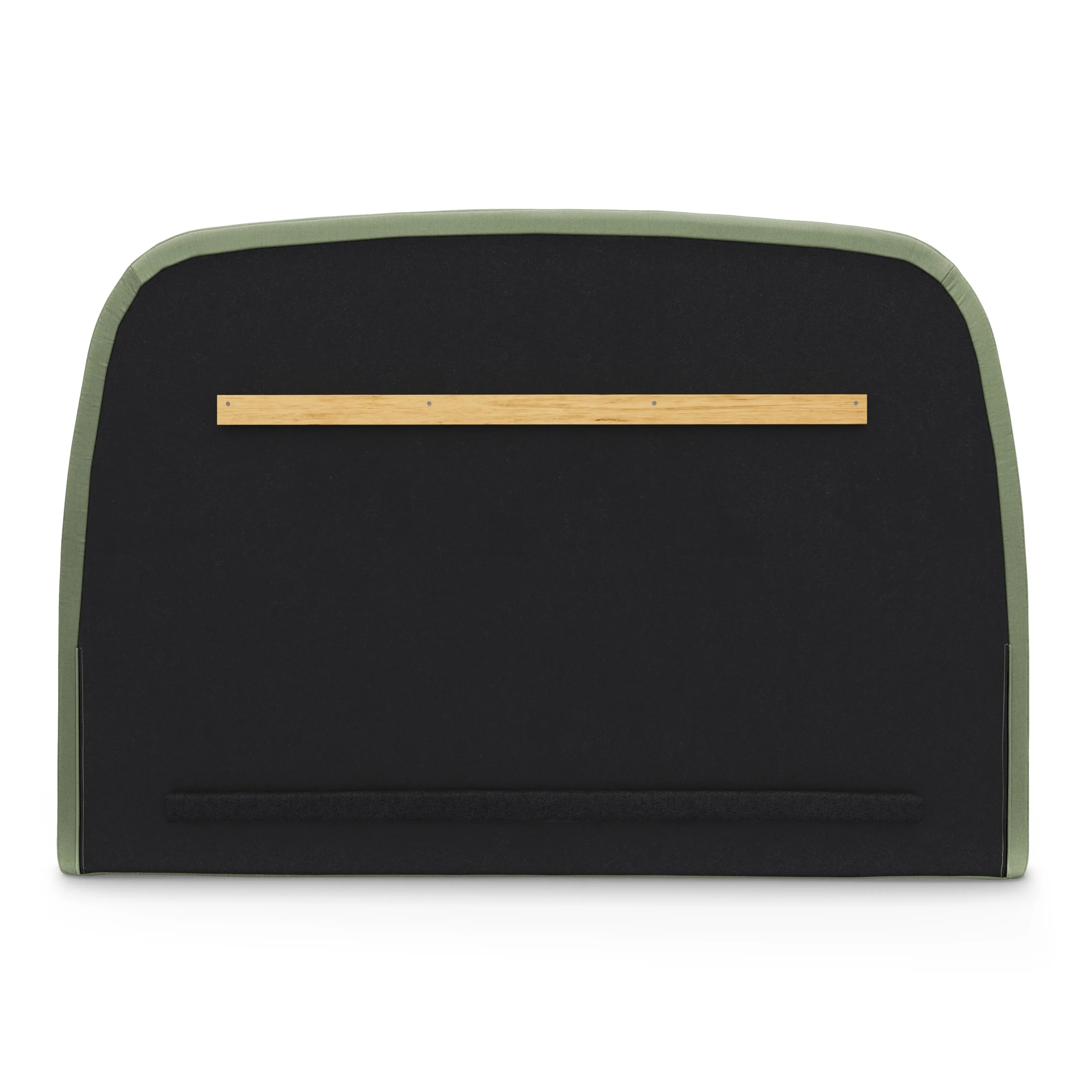 Kaleo Queen Velvet Headboard - Plush Pacific Sage - Image 5