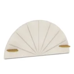 Almelo Full Headboard - Ivory Wool Bouclé