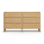 Torme 6-Drawer Double Dresser - White Oak