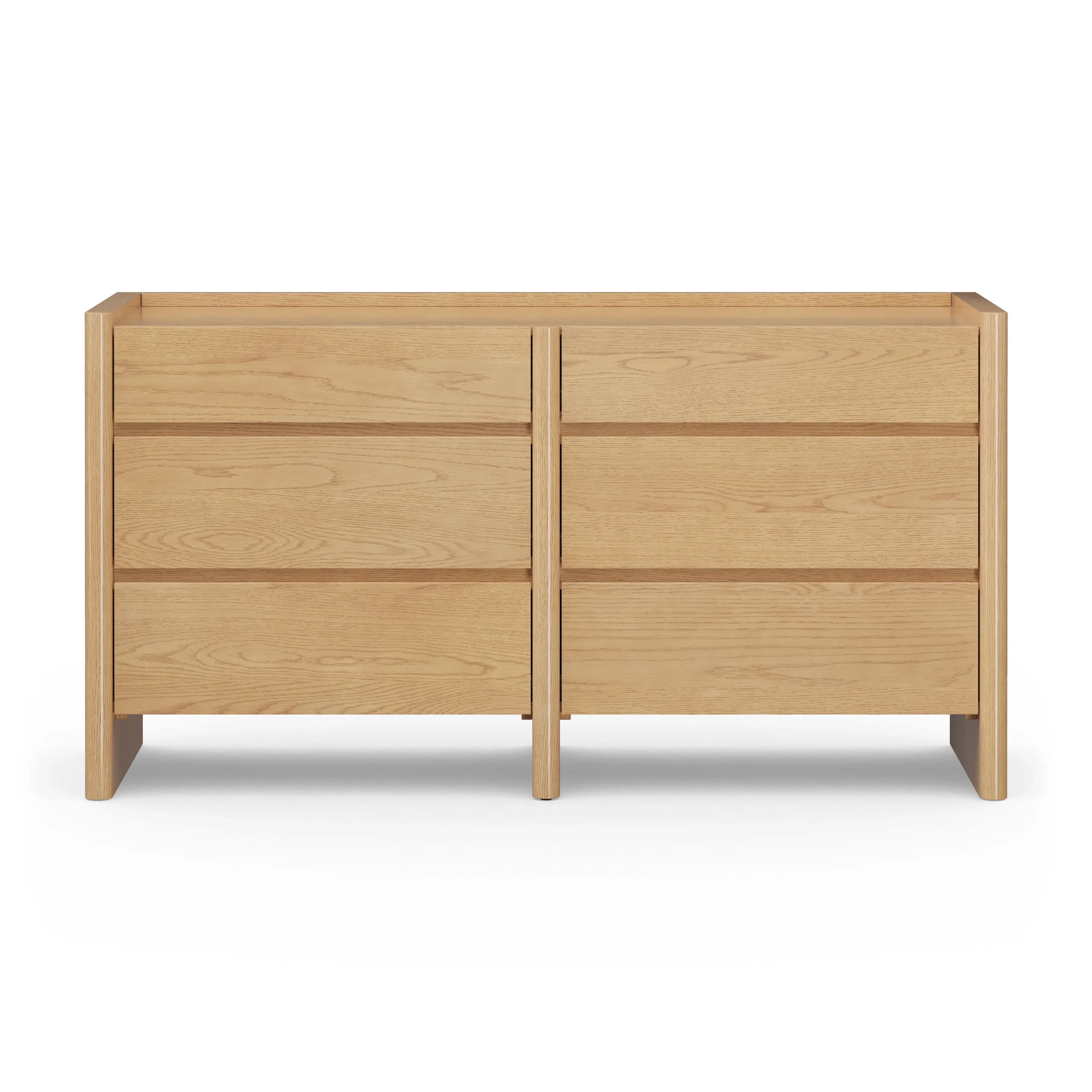 Torme 6-Drawer Double Dresser - White Oak - Image 5
