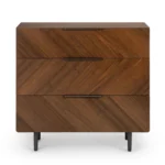 Nera 3-Drawer Chest - Walnut