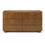 Miila 6-Drawer Double Dresser - Smoked Oak