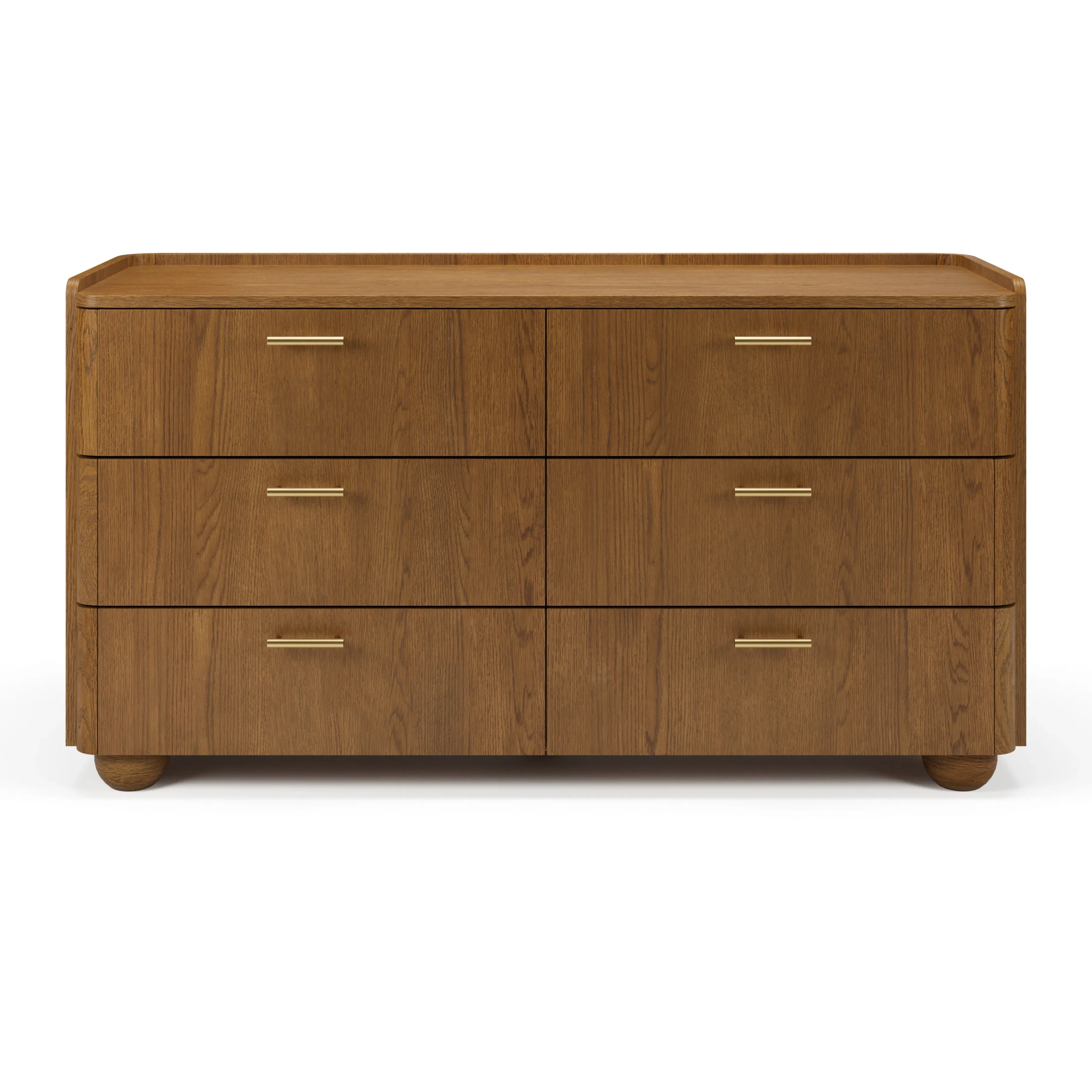 Miila 6-Drawer Double Dresser - Smoked Oak - Image 5