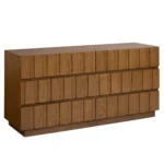 Marko 6-Drawer Double Dresser - Smoked Oak