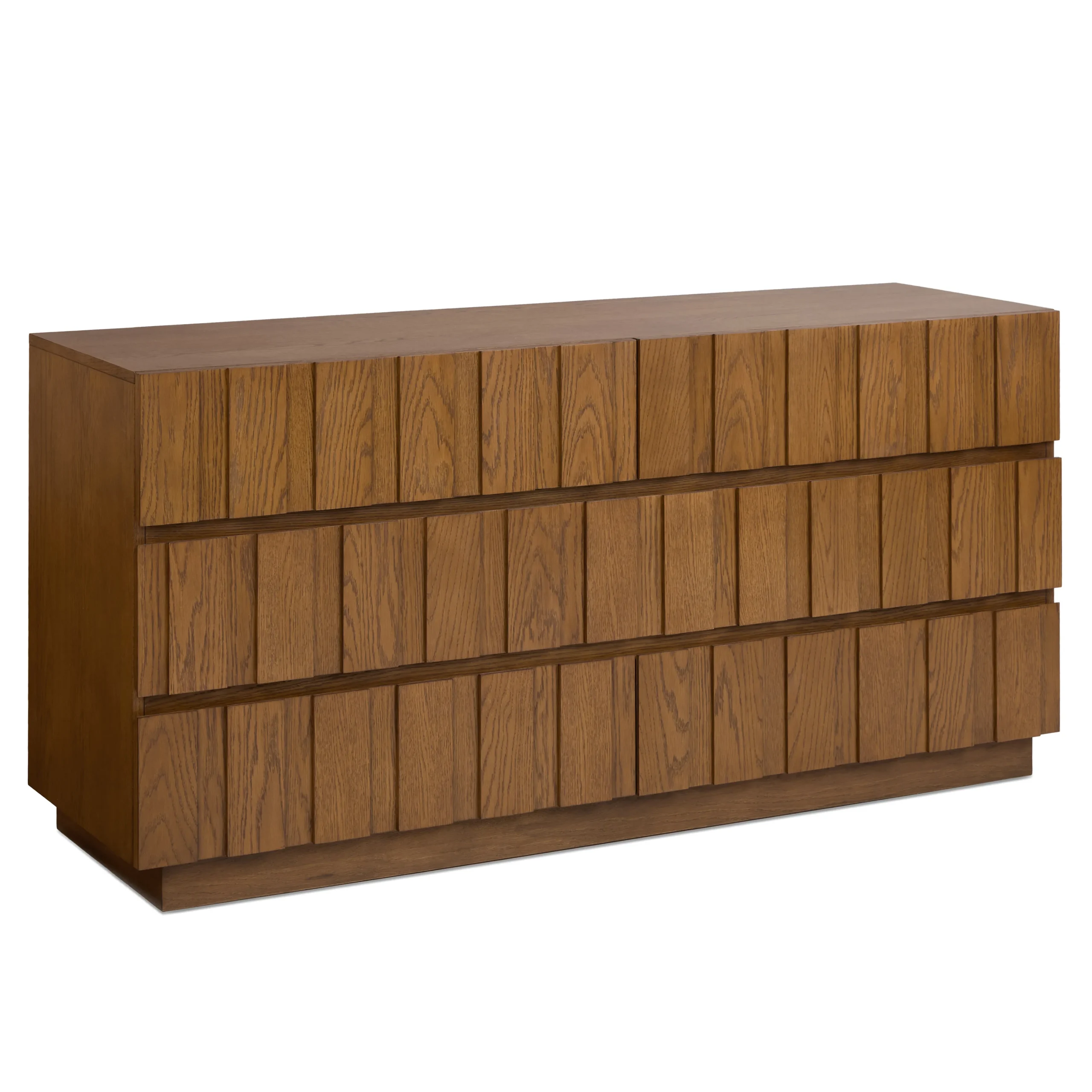 Marko 6-Drawer Double Dresser - Smoked Oak - Image 5