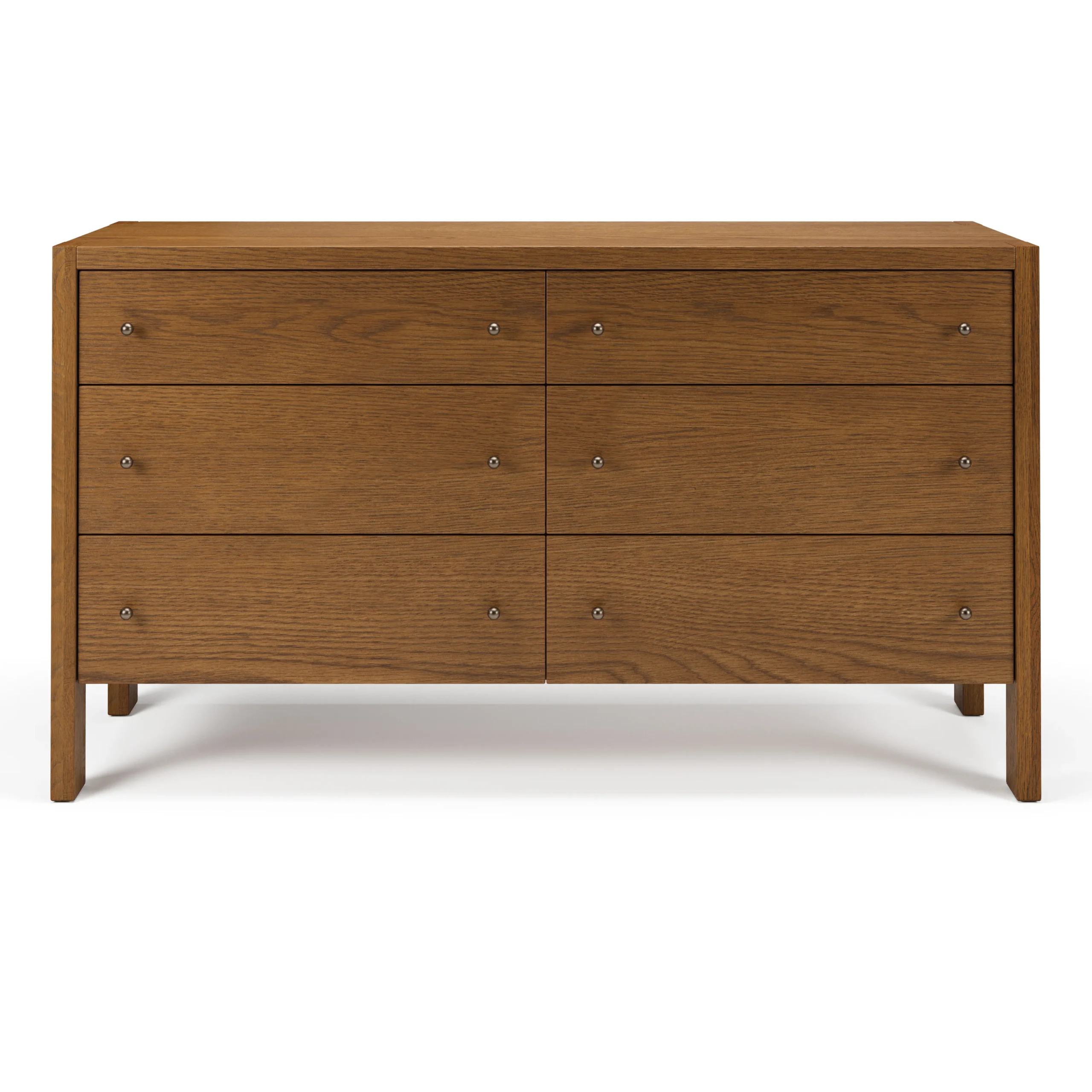 Cassie 6-Drawer Double Dresser - Smoked Oak - Image 5