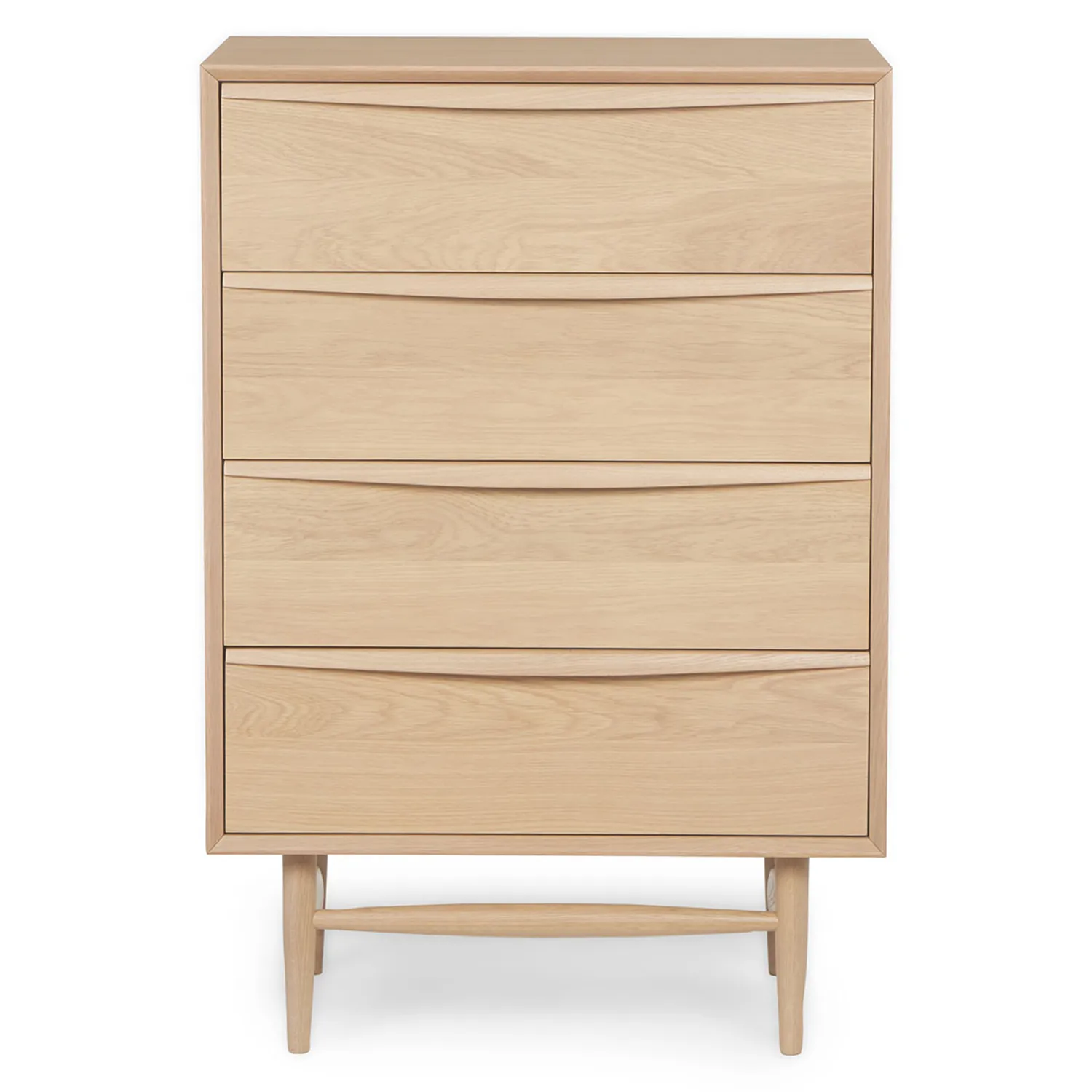 Lenia 4-Drawer Chest - White Oak - Image 5